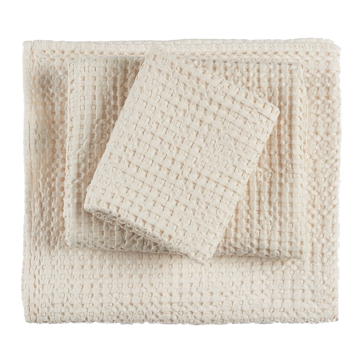 Toalla de baño algodón egipcio 300 grs/m2 Pousada Abyss Habidecor - Crudo Tocador Crudo-1