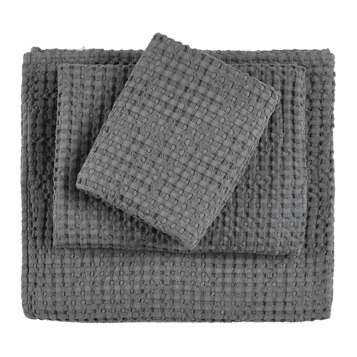 Toalla de baño algodón egipcio 300 grs/m2 Pousada Abyss Habidecor - Gris Tocador Gris-1