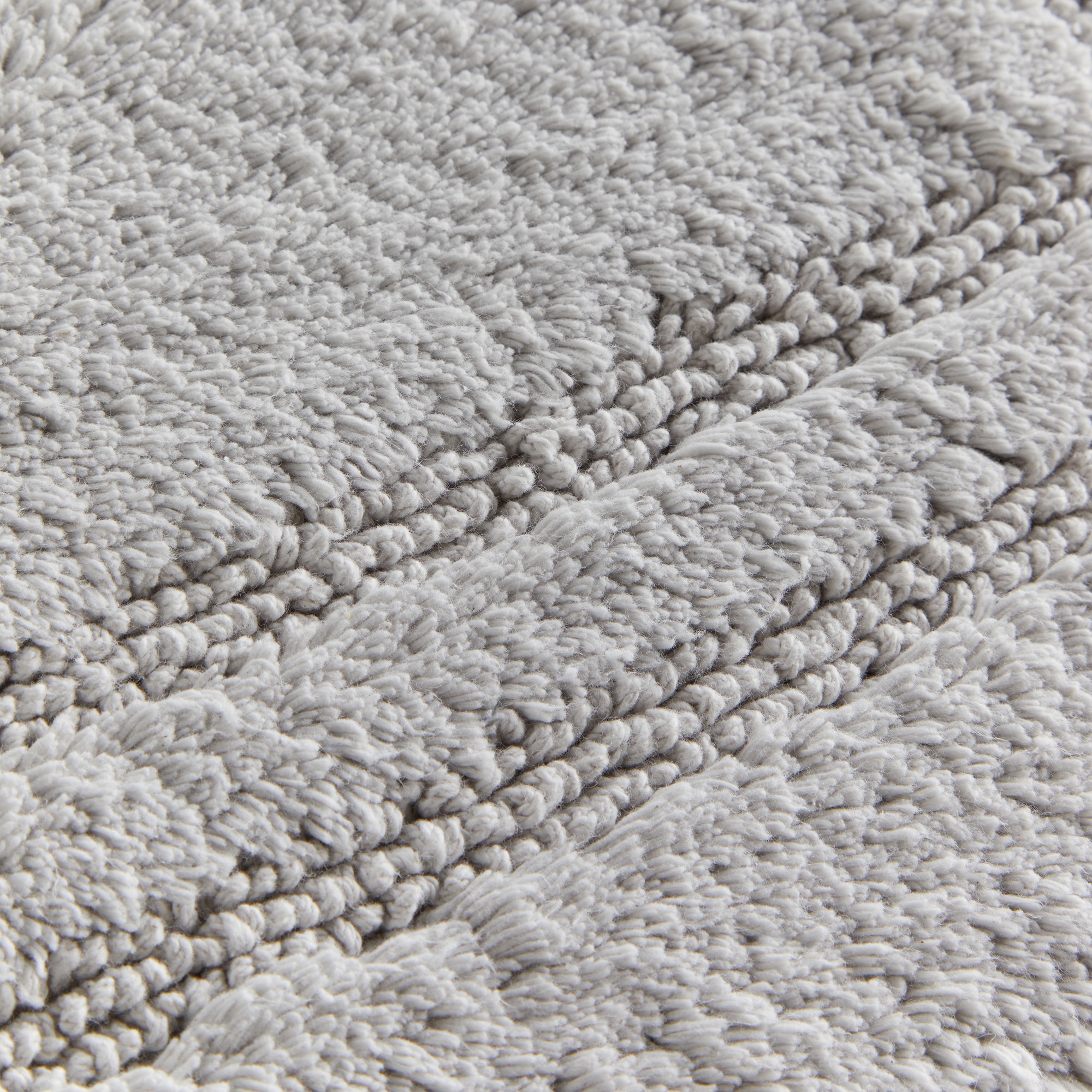 Imagen 2 de Alfombra de baño Reversible - Gris 50 x 80 cm Gris