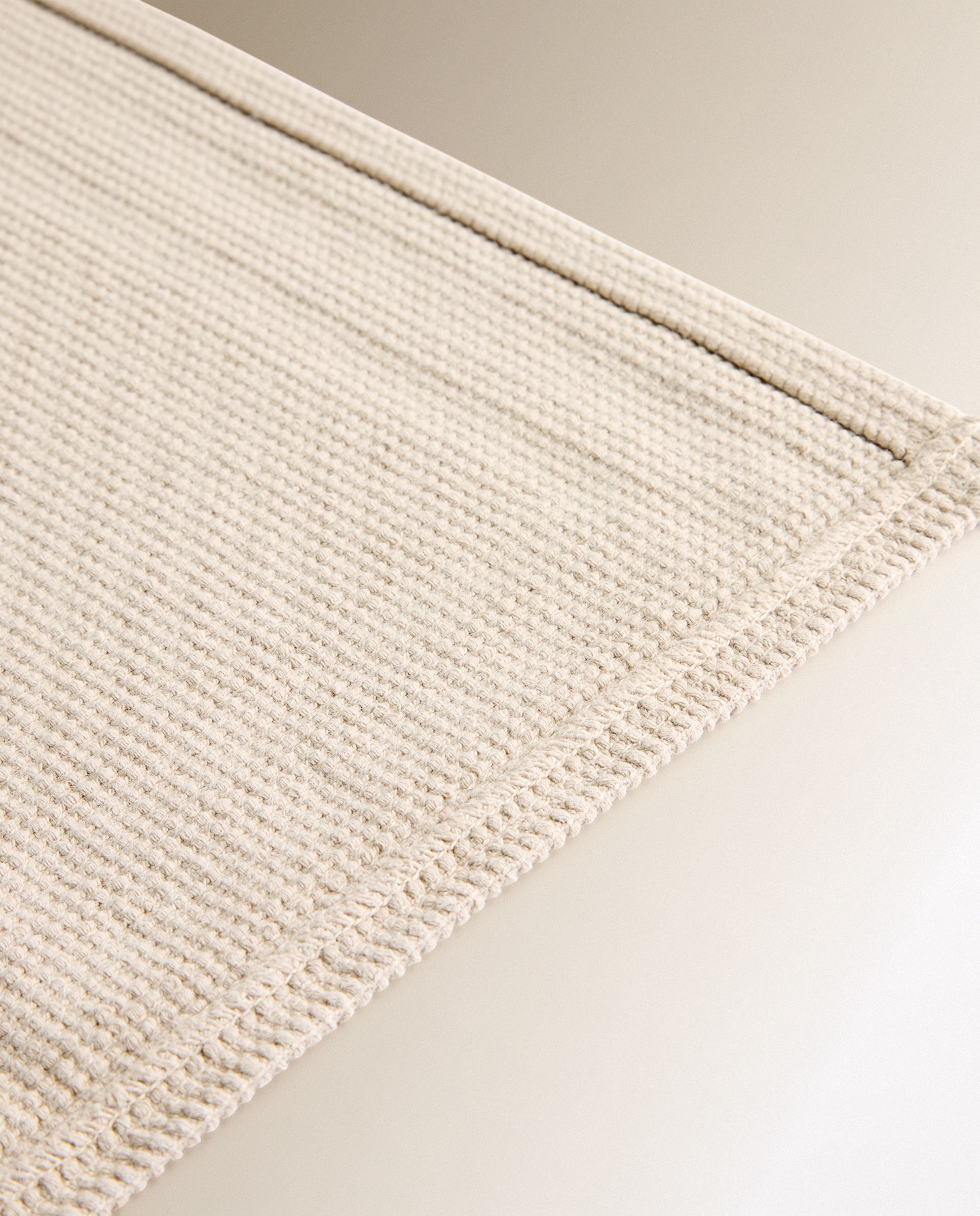 Tapete WC de Algodão Sintra Bege-3