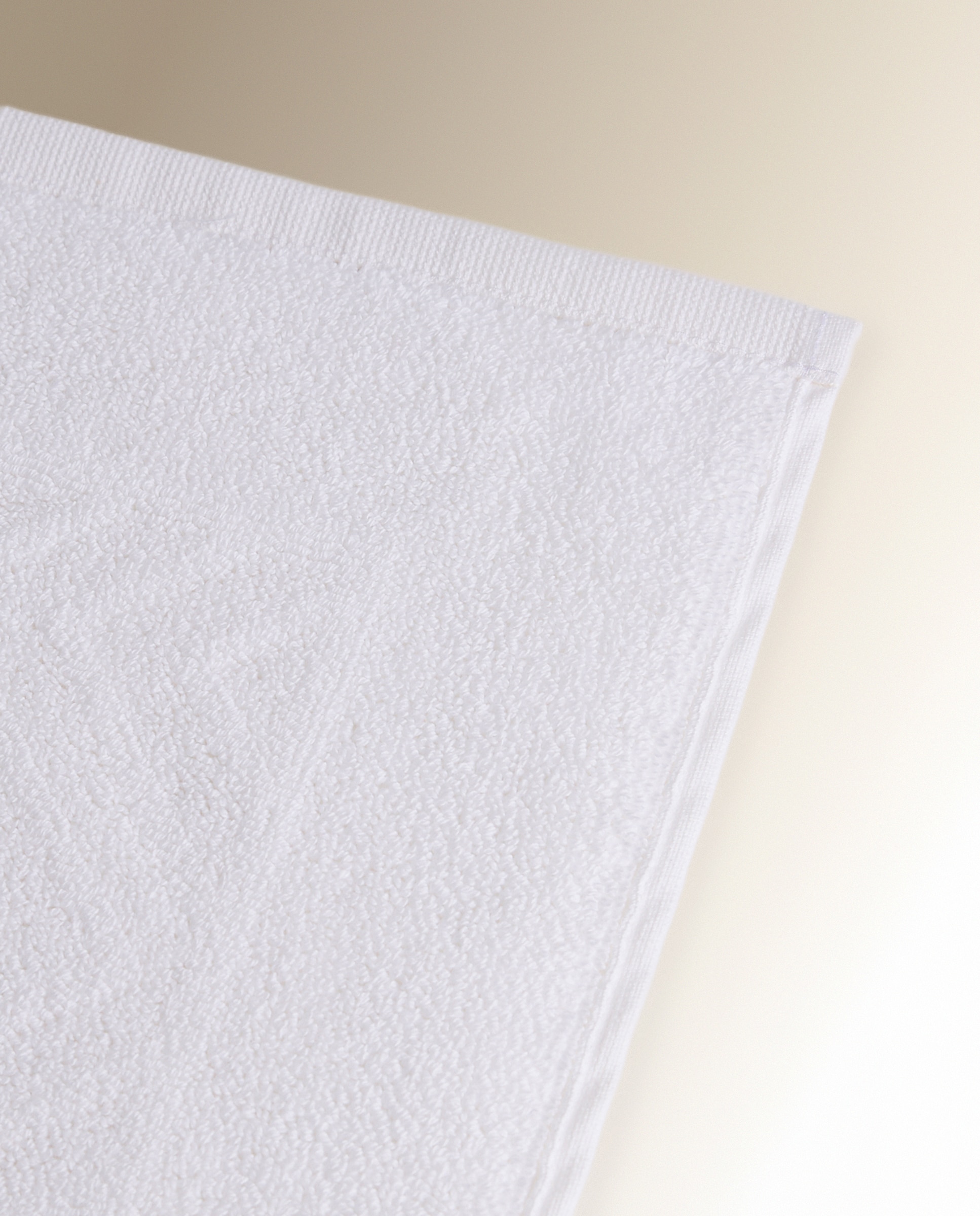 Alfombra de baño algodón Amalfi - Blanco 50 x 80 cm Blanco-3
