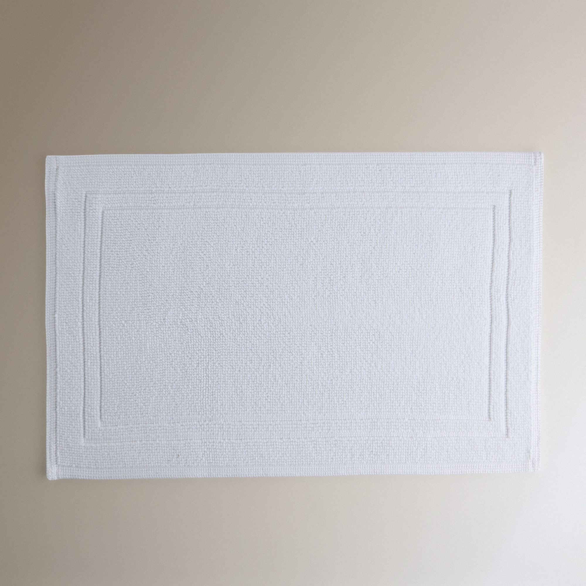 Tapete WC de Algodão Lisboa Branco-1