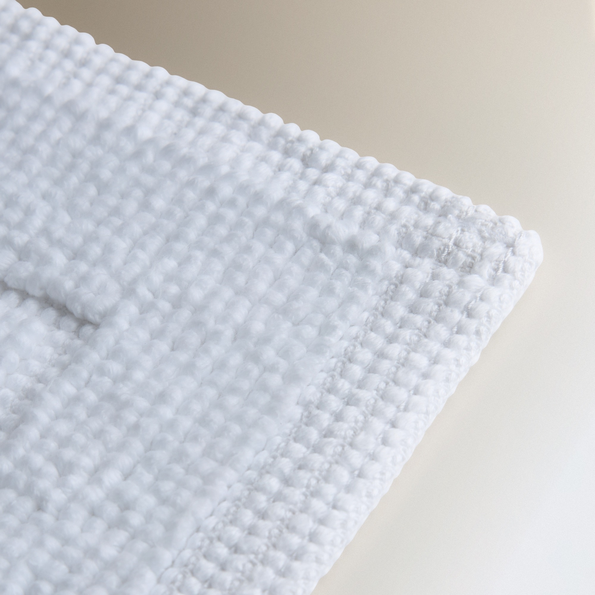 Tapete WC de Algodão Lisboa Branco-2