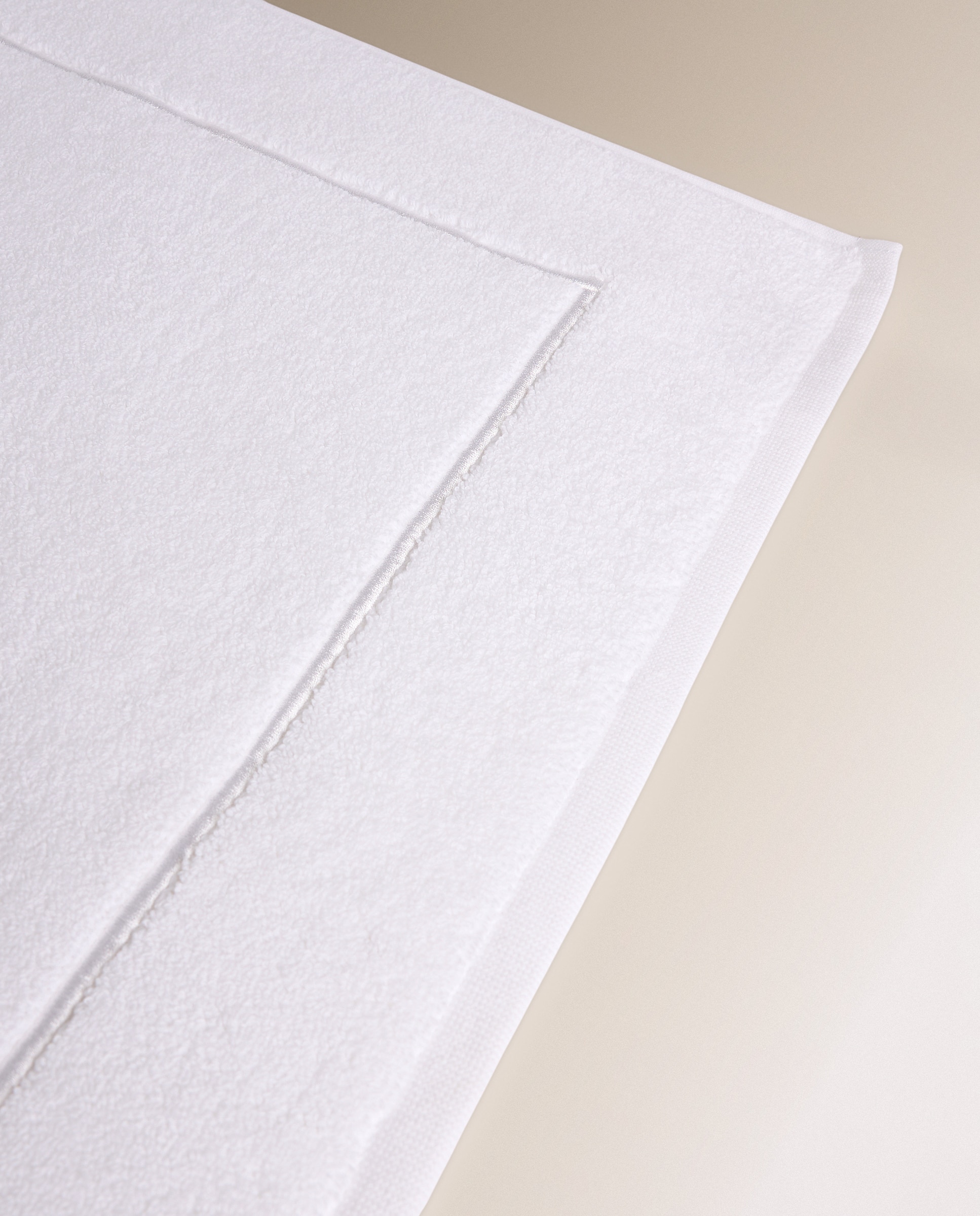 Alfombra de baño Orgánico Luxury - Blanco 60 x 90 cm Blanco-2