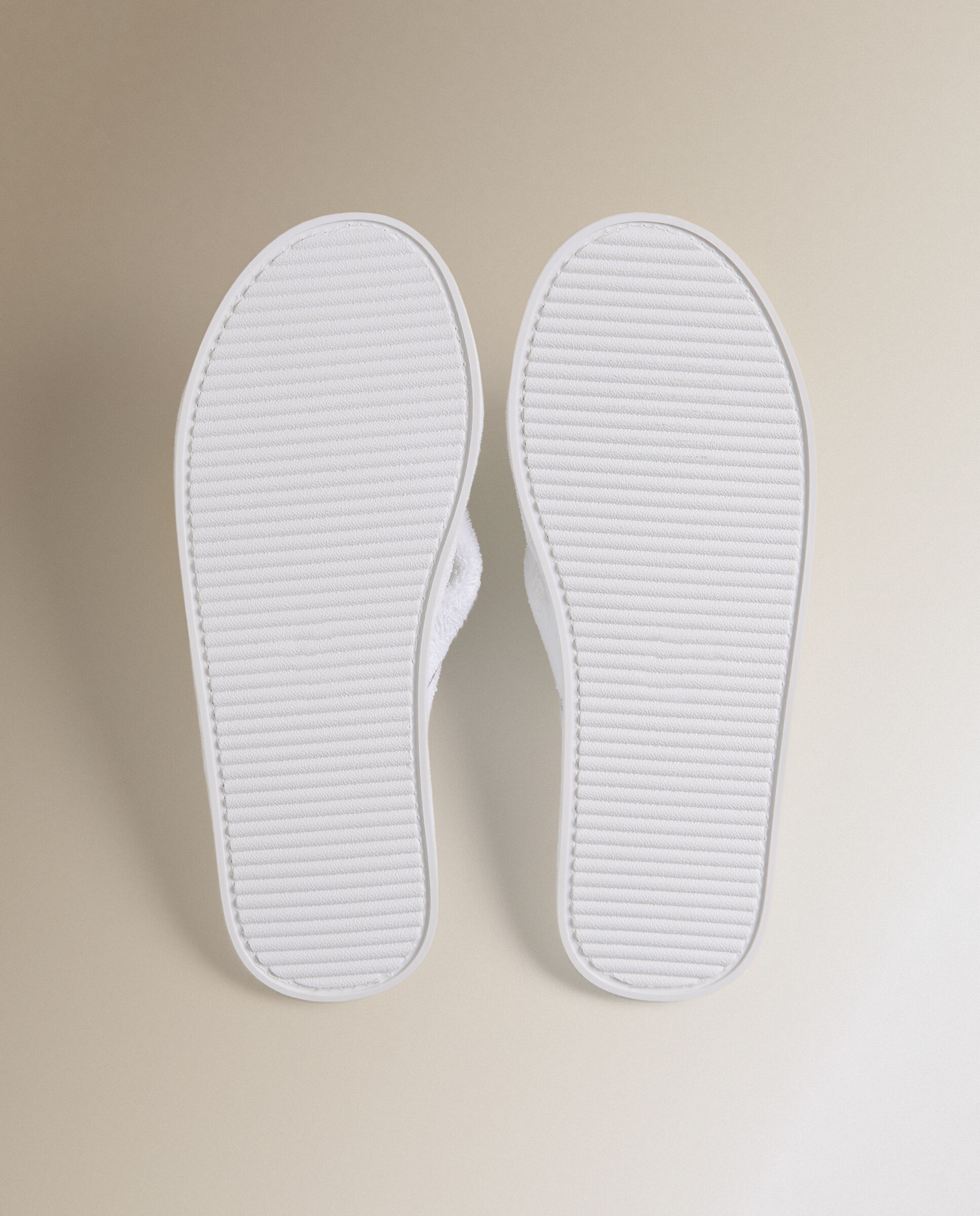 Zapatilla de baño algodón Orgánico Premium - Plata S-M Plata-4