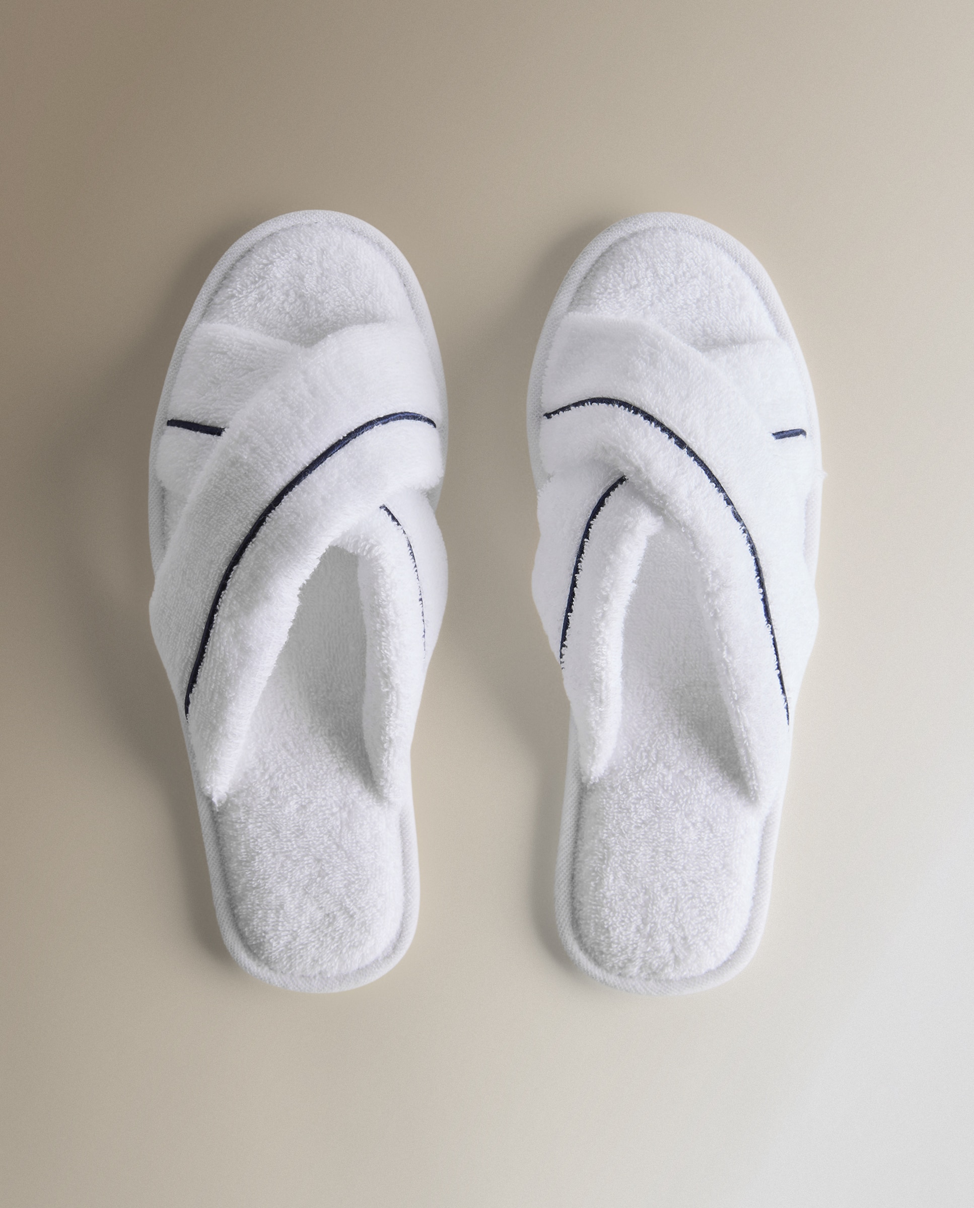 Imagen 0 de Zapatilla de baño algodón Orgánico Premium Azul marino