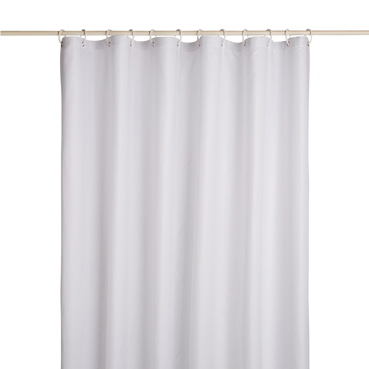 Imagen 1 de Cortina de baño New York El Corte Inglés - Blanco 180 x 200 cm Blanco