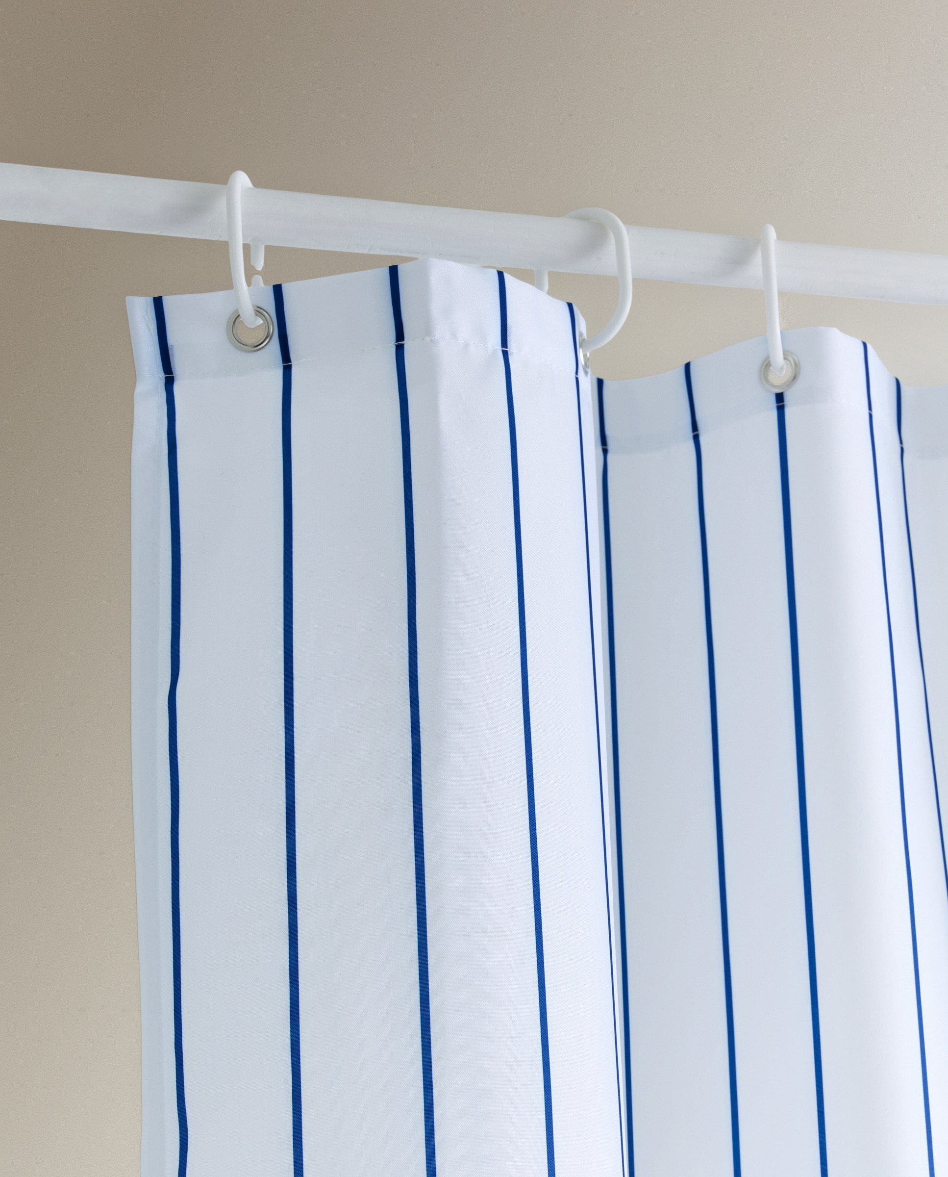 Cortina de baño London El Corte Inglés - Azul 180 x 200 cm Azul-2