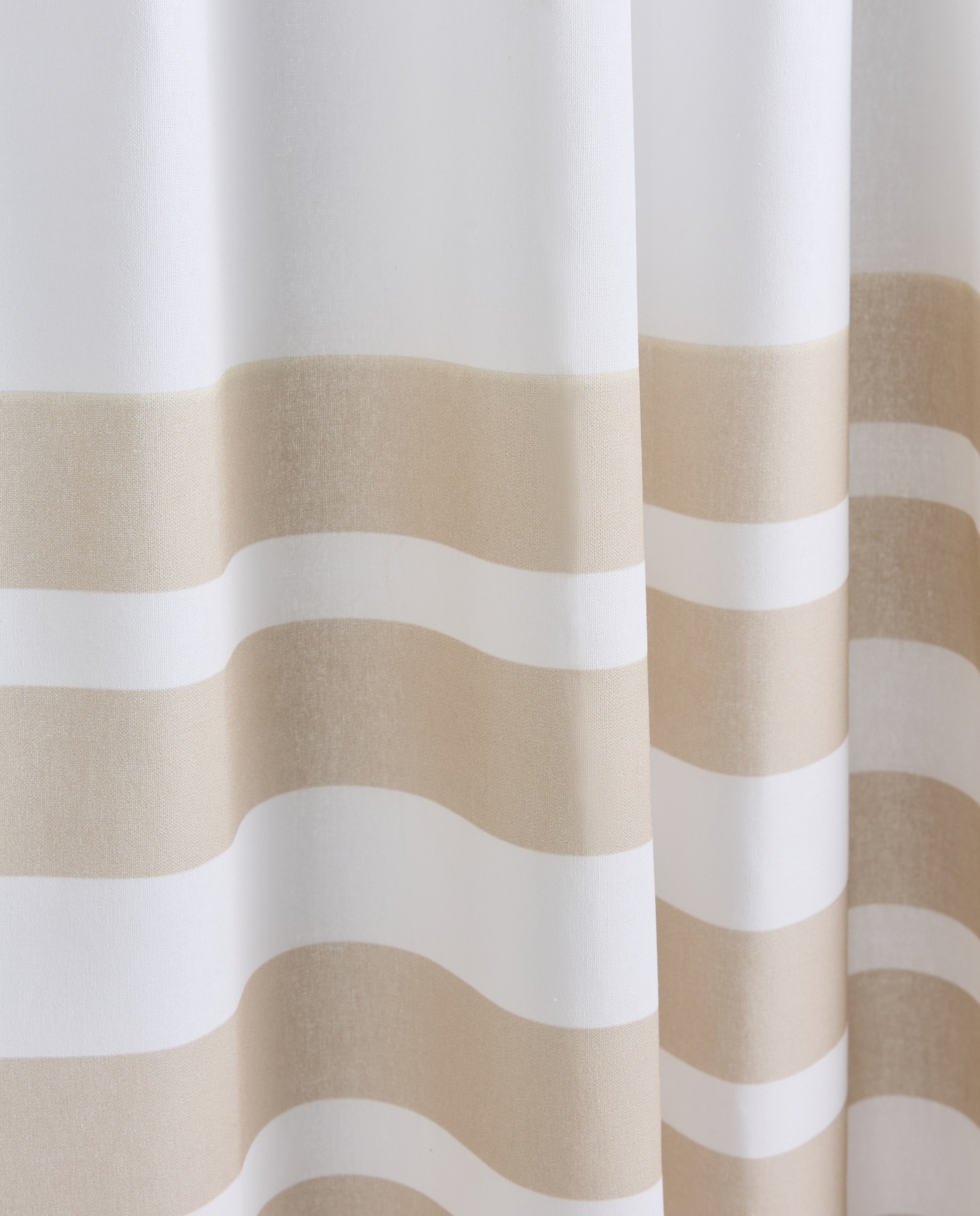 Cortina de baño poliéster Azur - Beige Beige-4