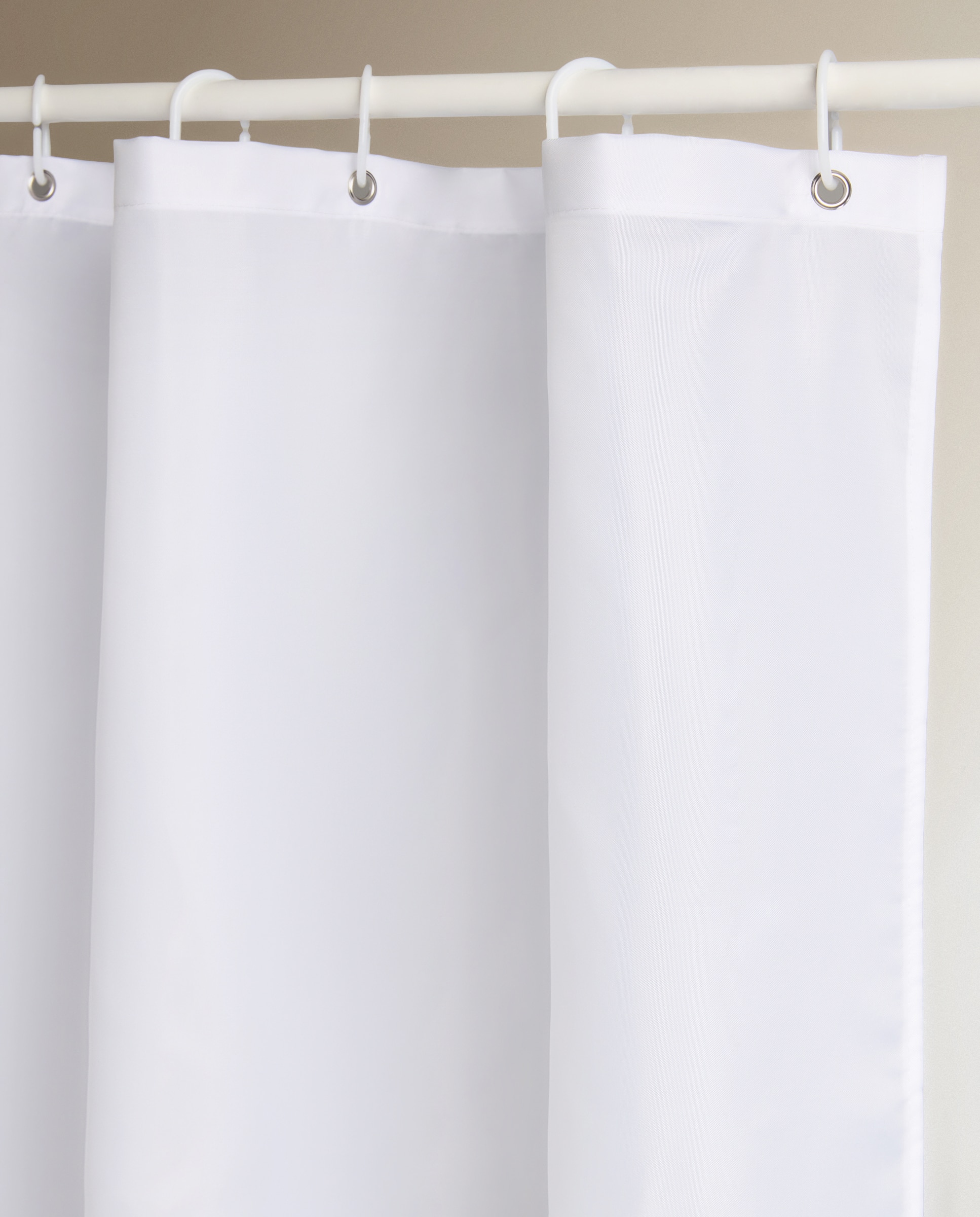 Cortina de Banho Basic - 180 x 180 cm, Branco Branco-2