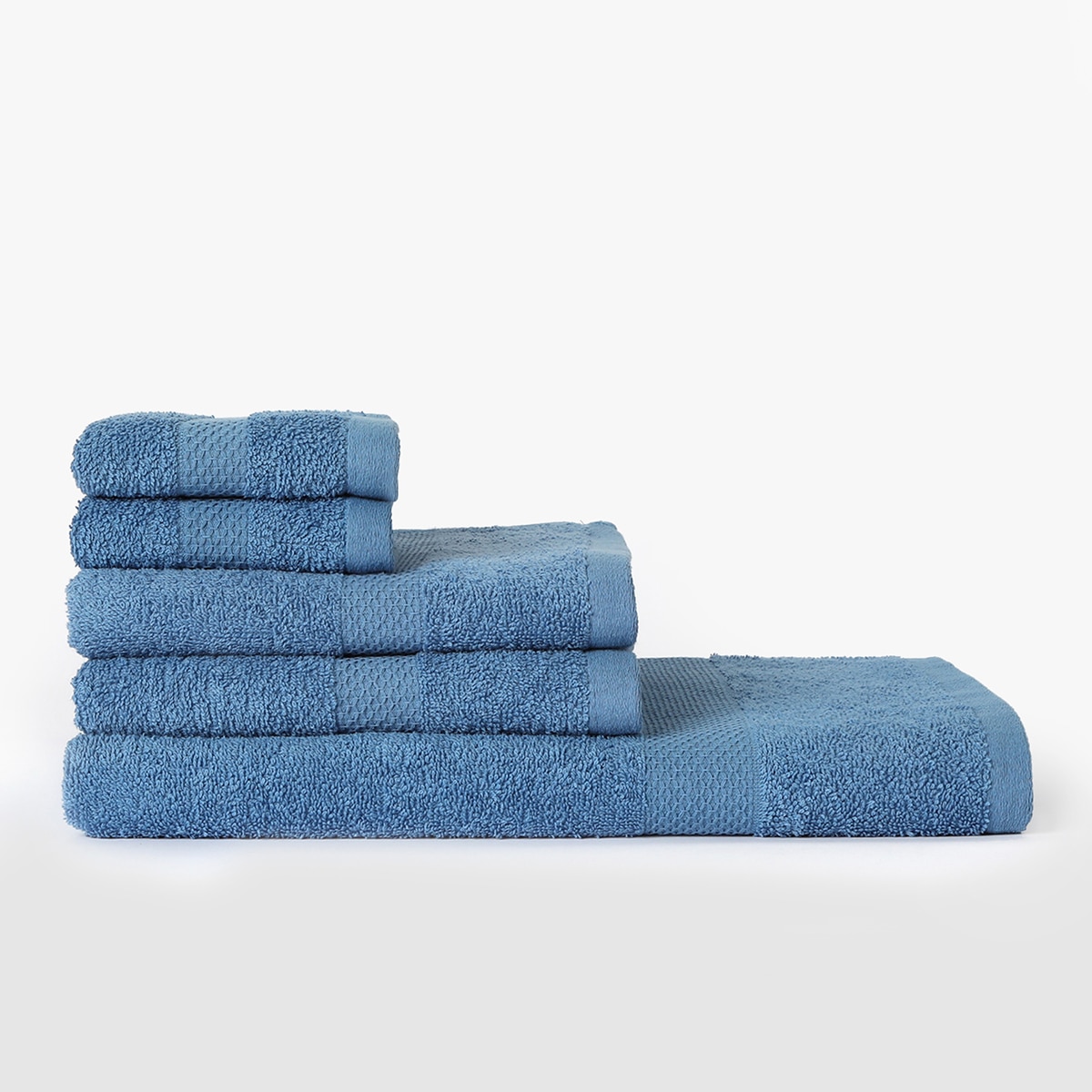 Imagen 0 de Juego de 5 toallas algodón 450 gr/m2 Basic Nuestro Mejor Precio - El Corte Inglés