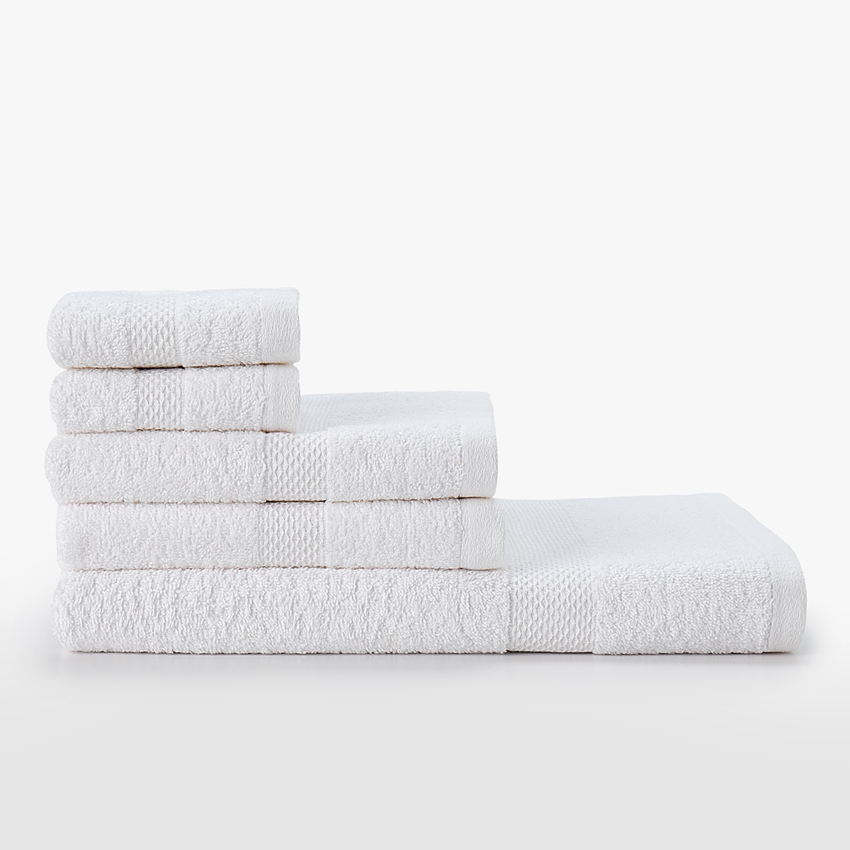 Imagen 0 de Juego de 5 toallas algodón 450 gr/m2 Basic Nuestro Mejor Precio - El Corte Inglés