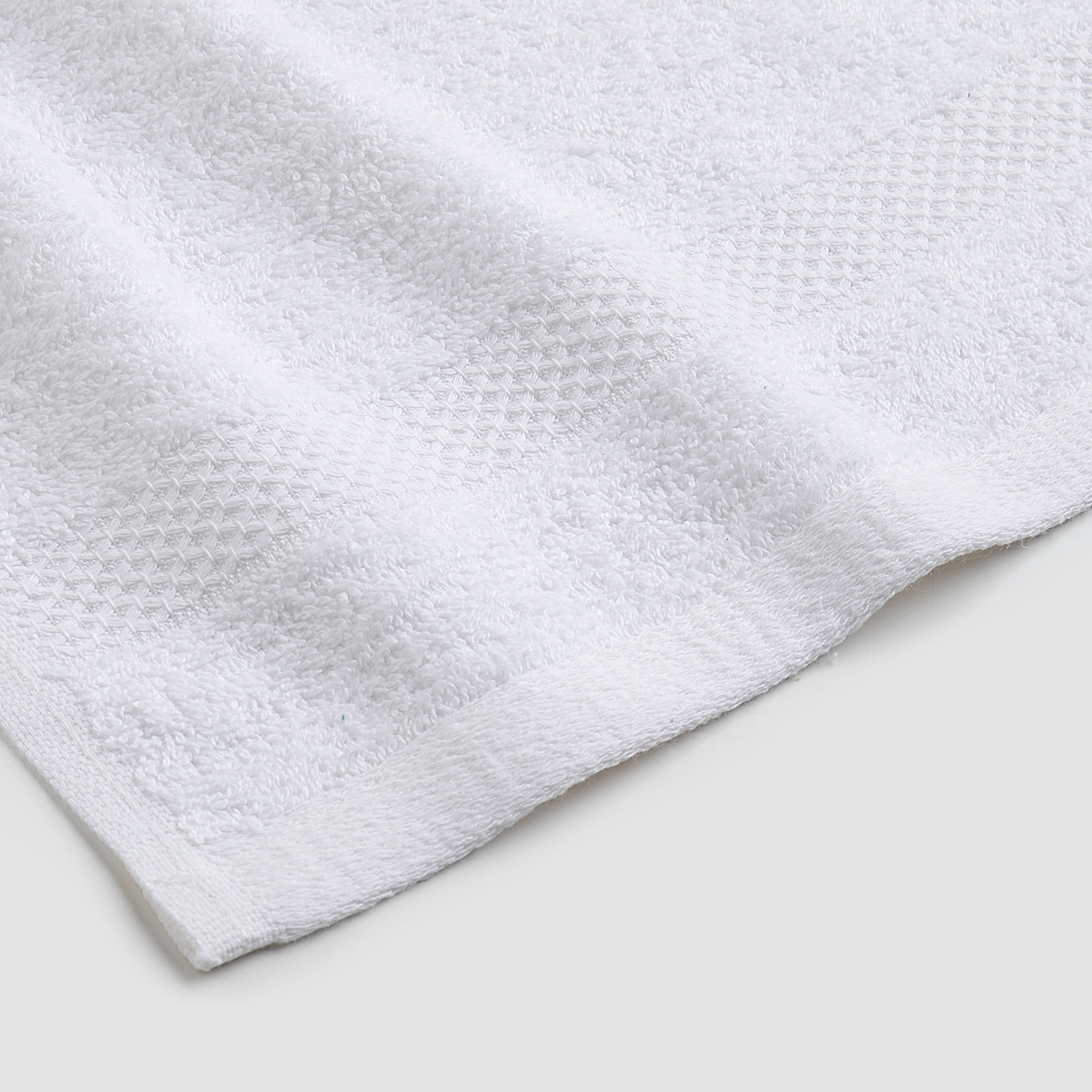 Conjunto de 5 Toalhas de Algodão 450 g/m2 Basic Branco-3