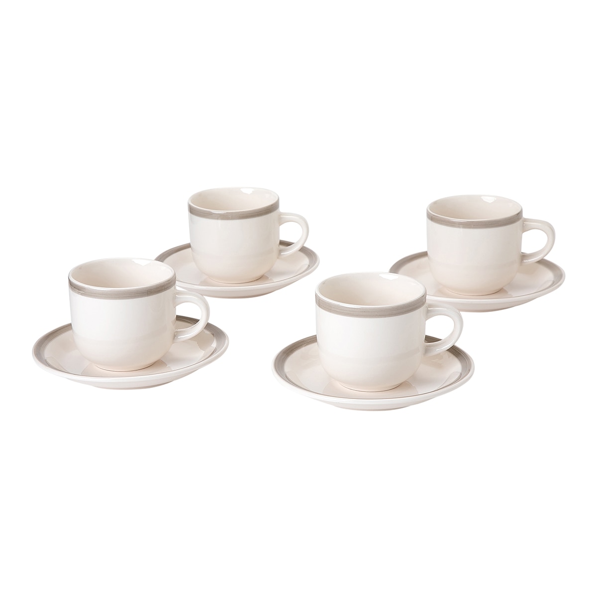 Imagen 0 de Set de 4 tazas con plato Octave El Corte Inglés