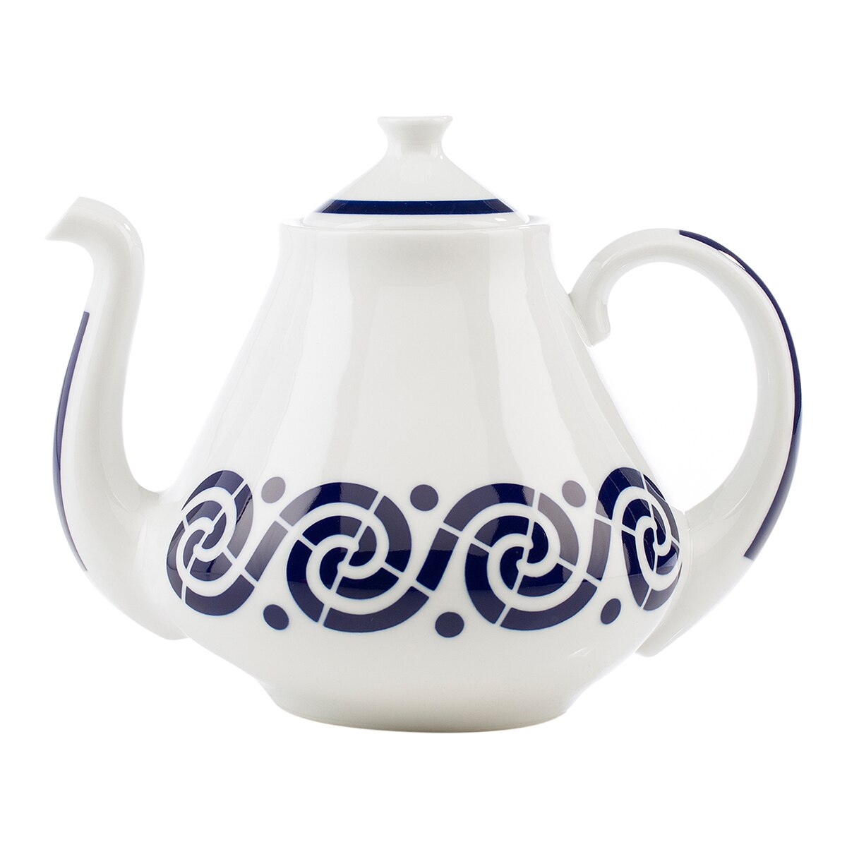 Conjunto de chá de 6 serviços Espiróide Sargadelos Azul-2