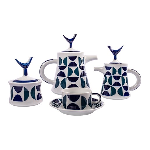 Juego de té 12 servicios AB1 Sargadelos