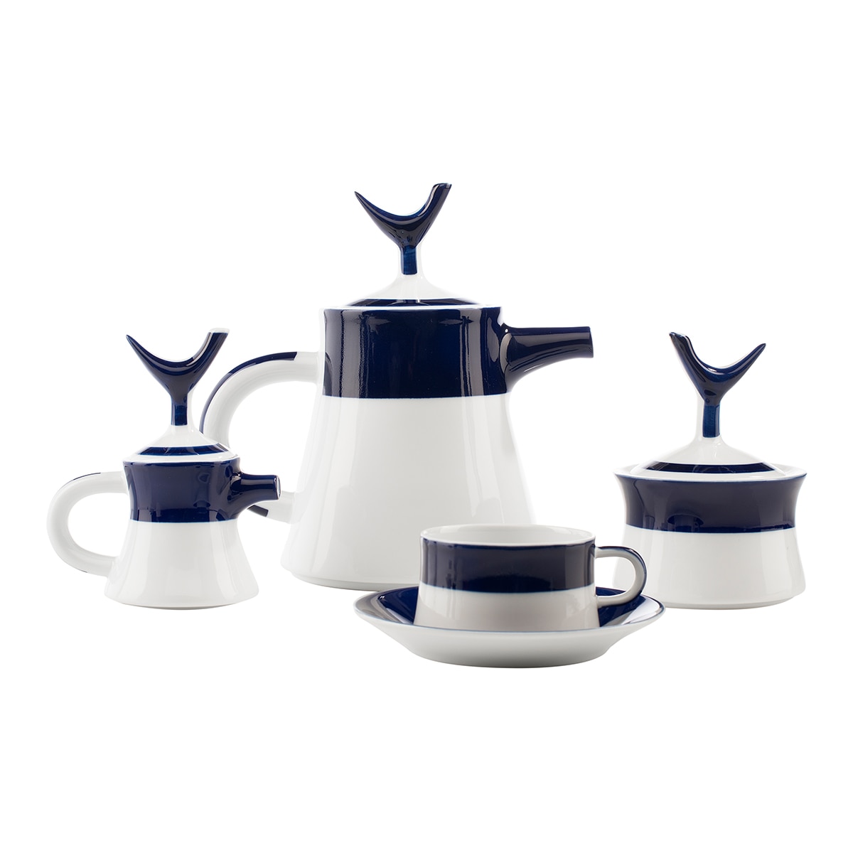 Conjunto de chá 12 serviços V2 Azul-1