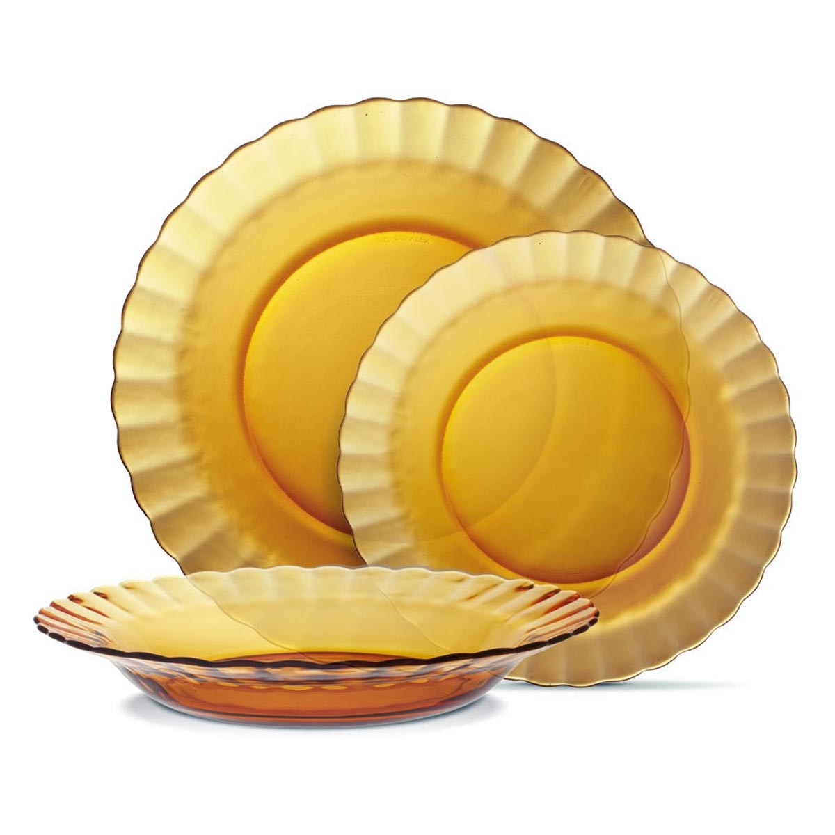 Imagen 0 de Vajilla 12 piezas Picardie Ambar Duralex