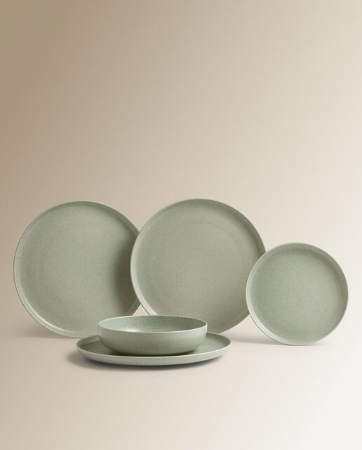 Imagen 0 de Vajilla de 12 piezas de cerámica Oporto Basics El Corte Inglés