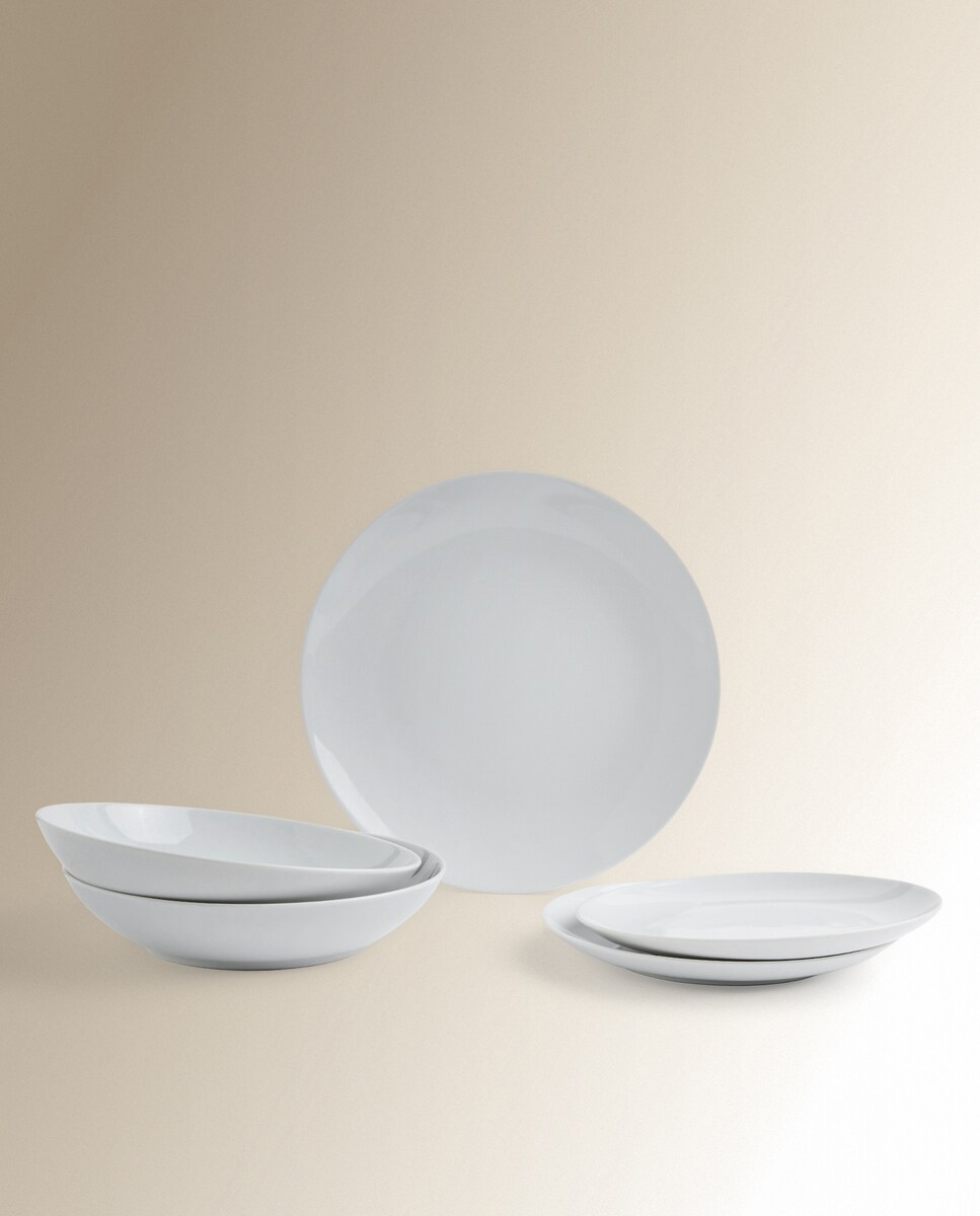 Imagen 0 de Vajilla de 12 piezas de porcelana Universal Blanco
