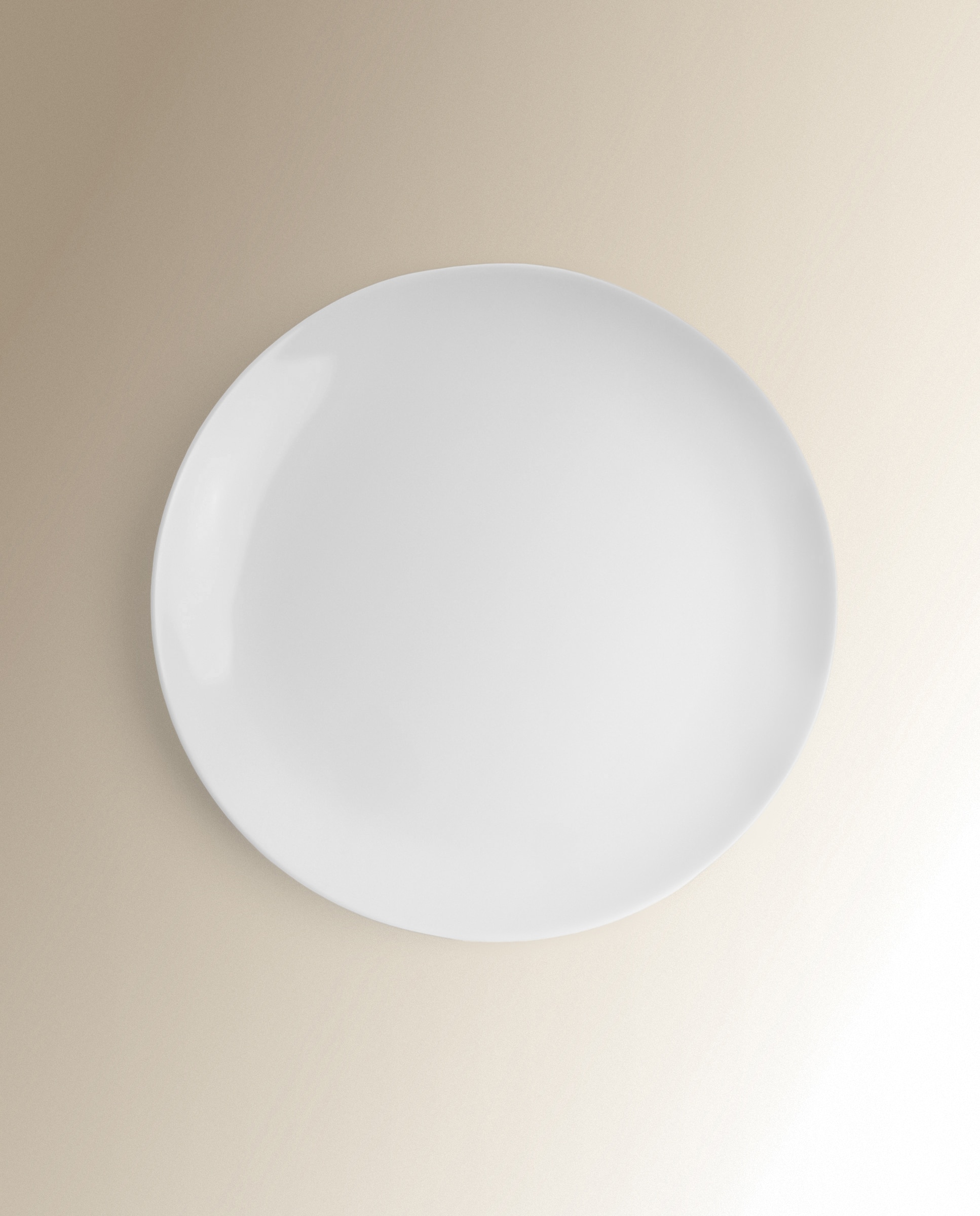 Vajilla de 12 piezas de porcelana Universal - Blanco Blanco-3