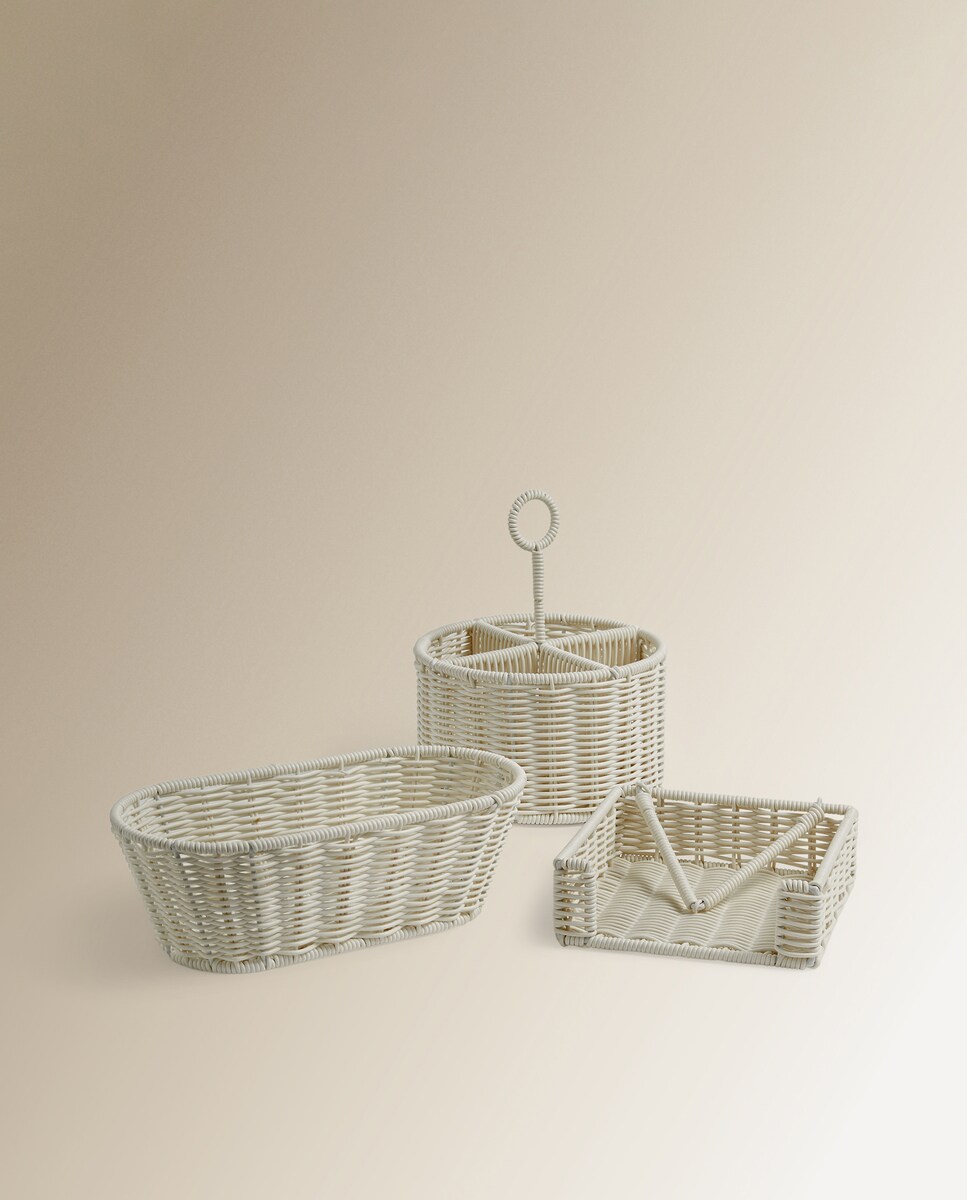 Cesto de pão Calamo El Corte Inglés Branco-3