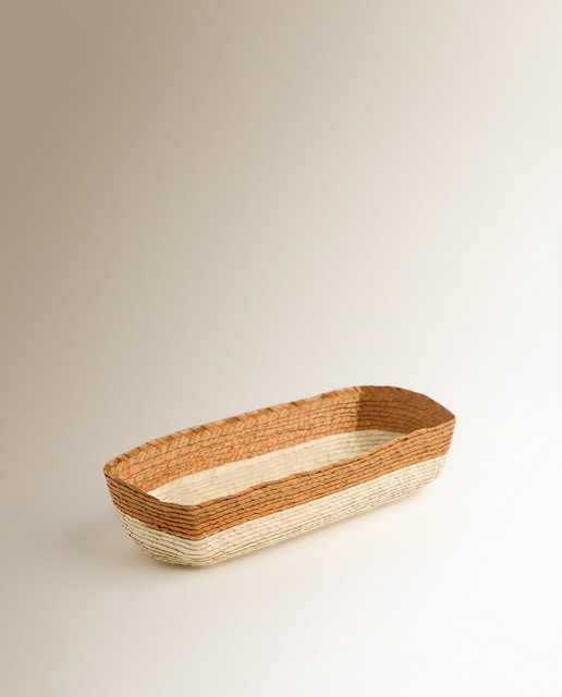 Imagem 0 de Cesto de Pão Retangular Feito à Mão Guatape