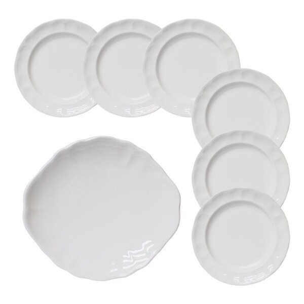 Imagem 0 de Conjunto de 7 peças para massas Naranco Blanco San Claudio