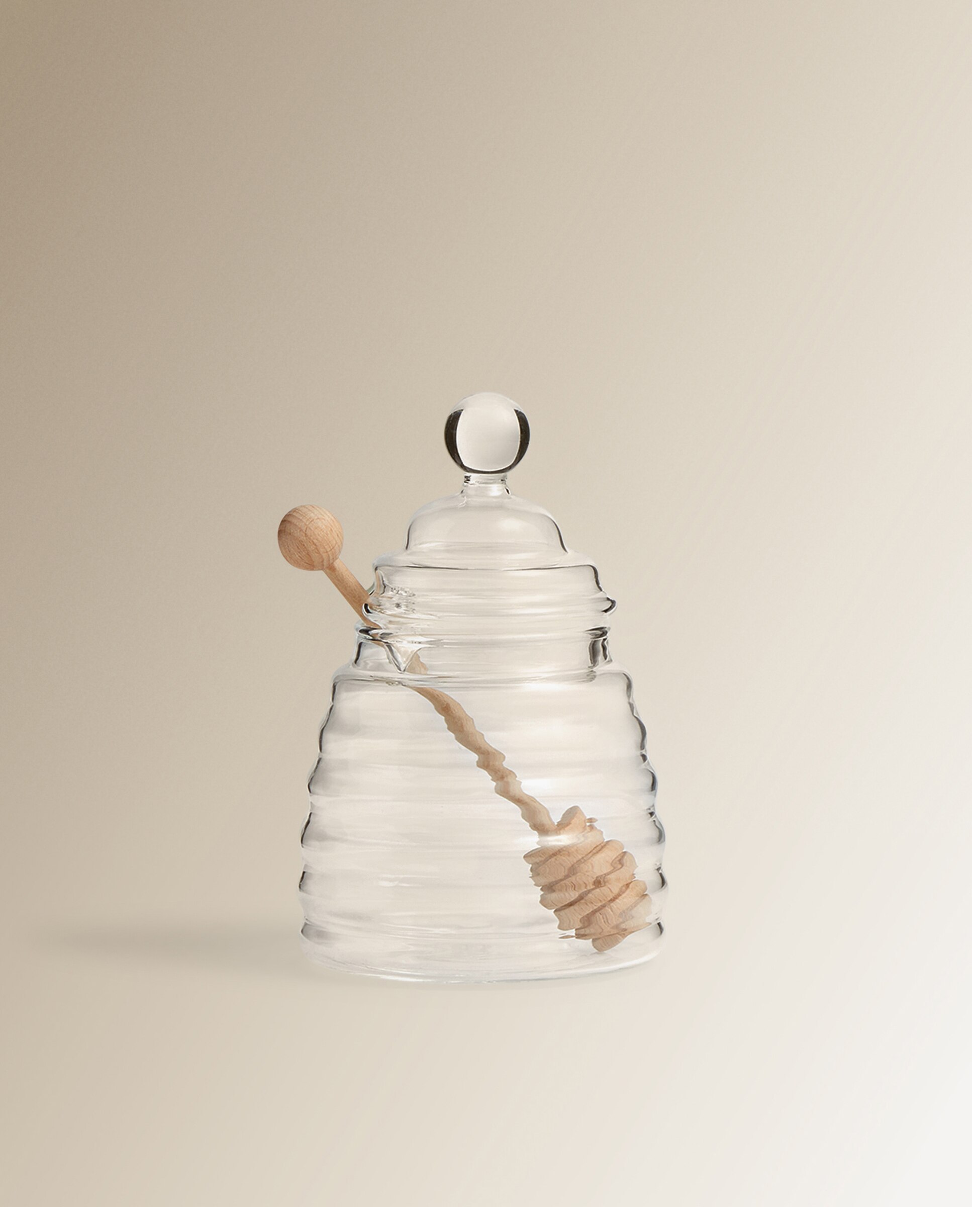 Recipiente para Mel de Vidro Universal Transparente-1