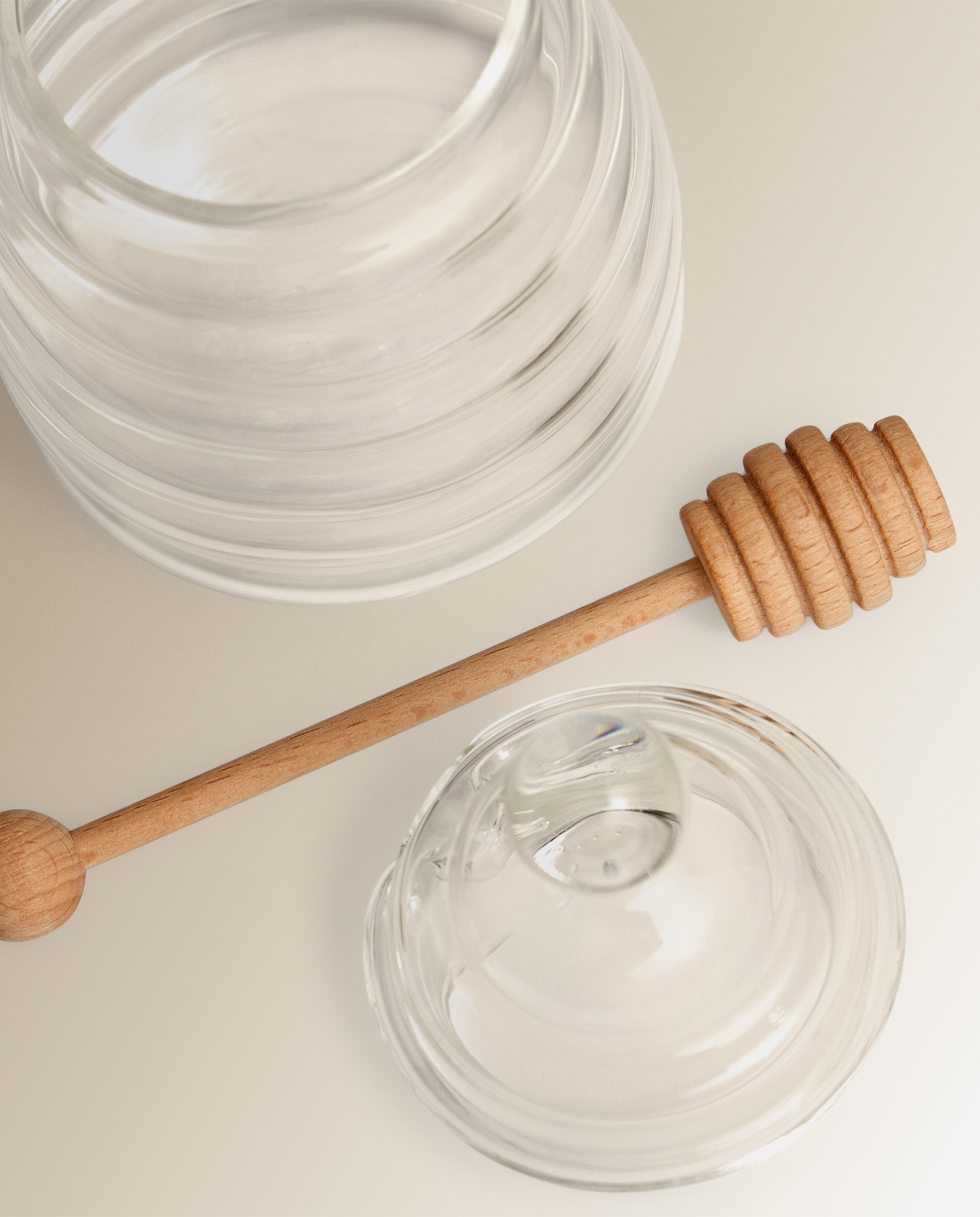 Recipiente para Mel de Vidro Universal Transparente-3