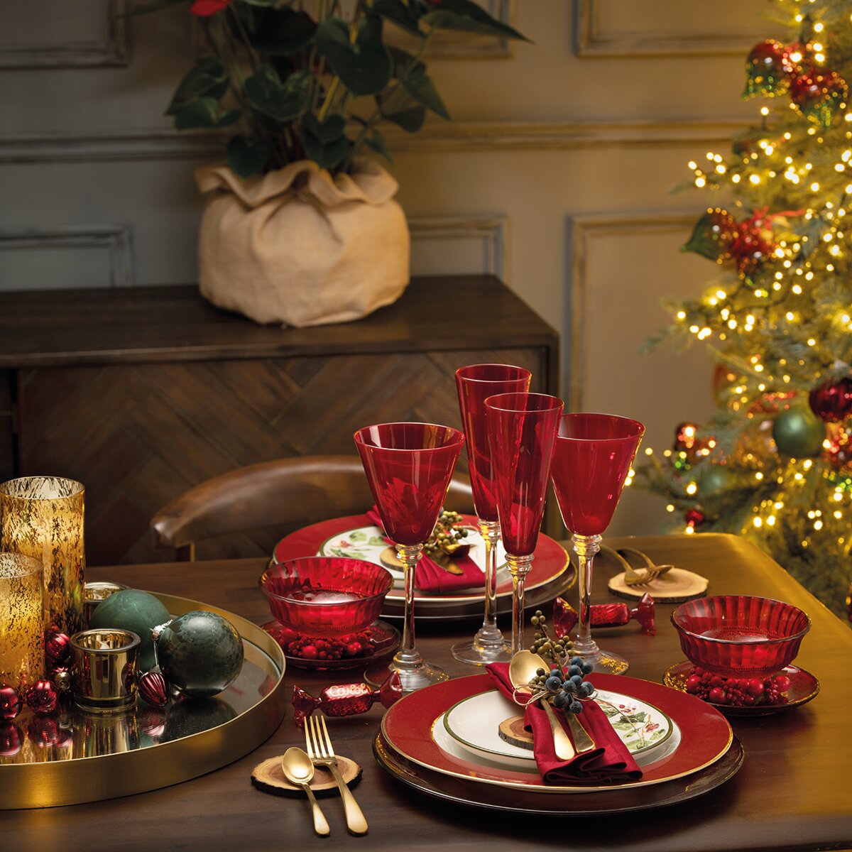 Taça Constance Vermelha  El Corte Inglés Vermelho-3