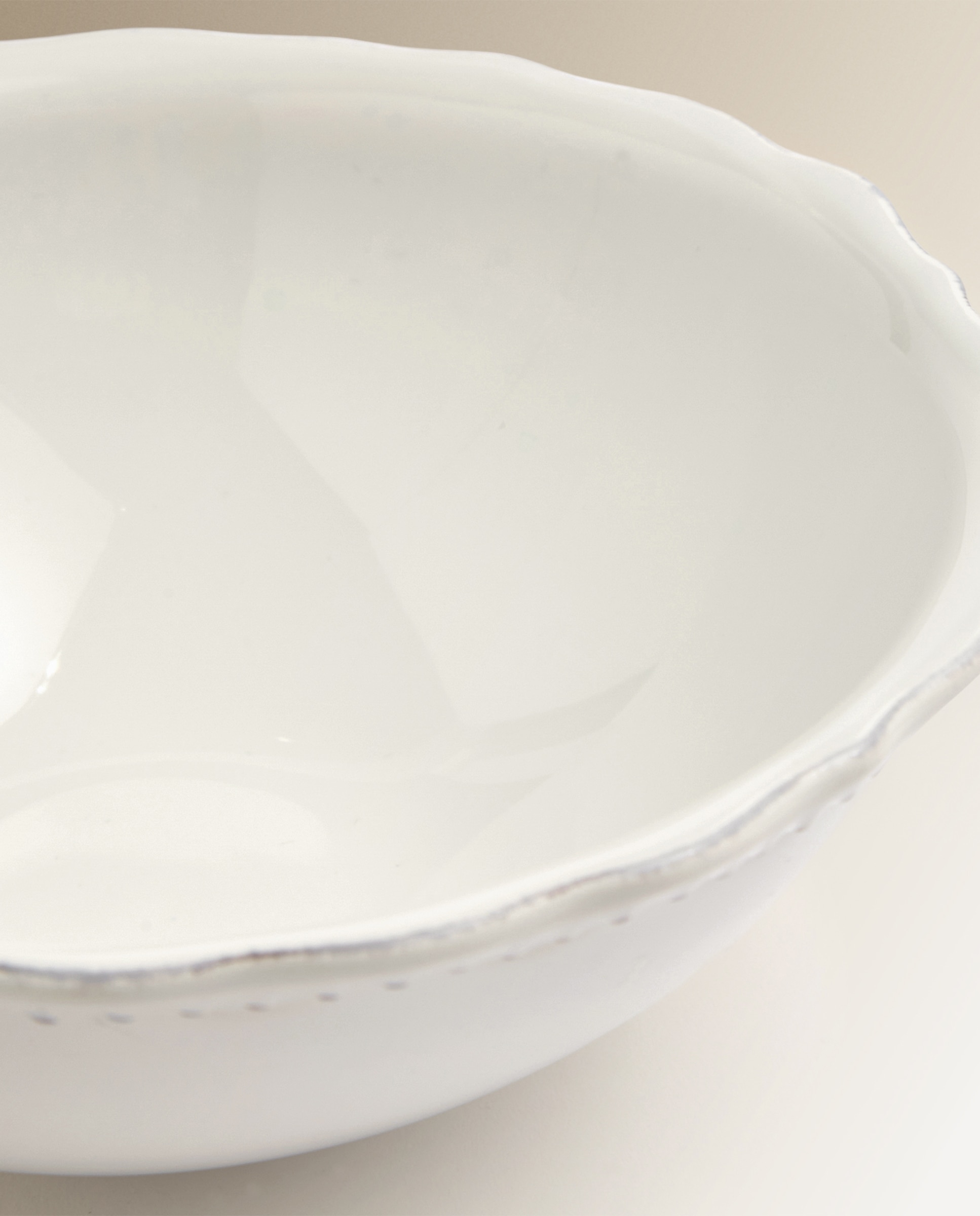 Tigela Sofía - Branco Branco-2