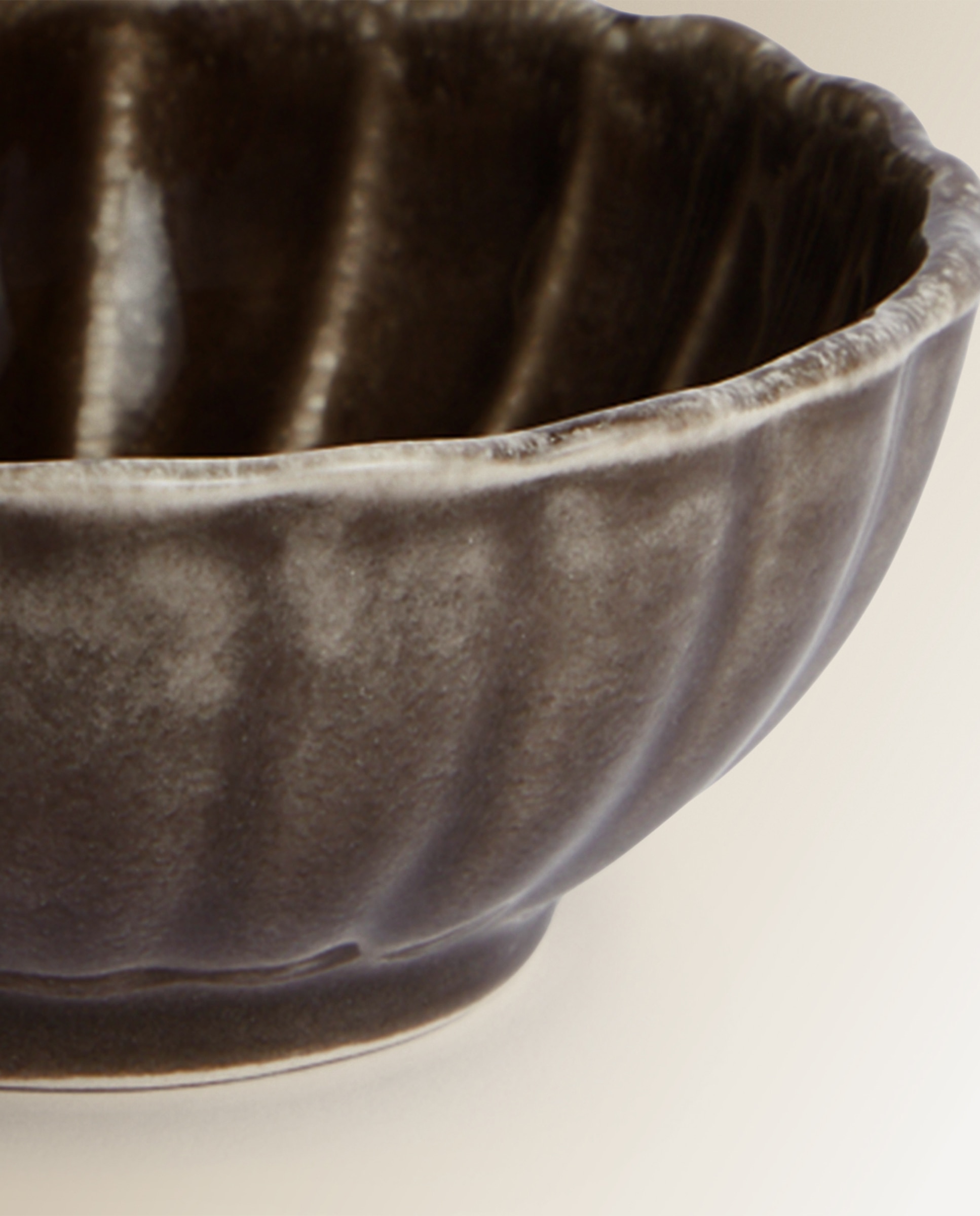 Tigela para molhos Fuji Cinzento-3