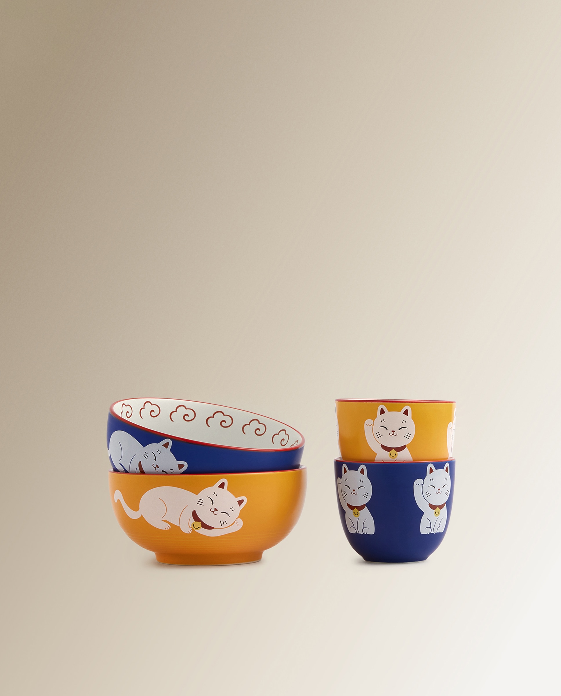 Bowl Manekineko Basics El Corte Inglés Azul-4