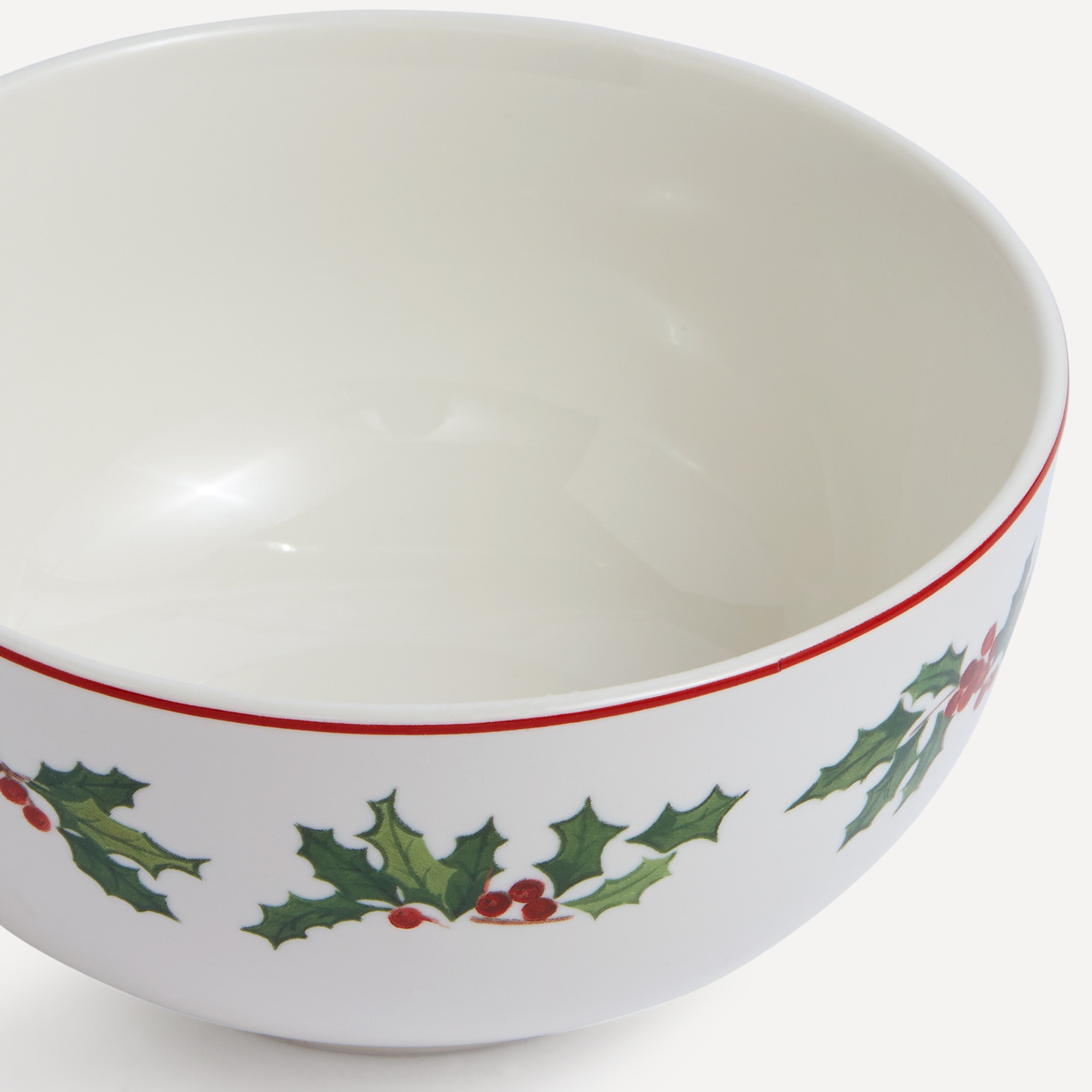 Bowl Corona Navidad Basics El Corte Inglés Blanco-2