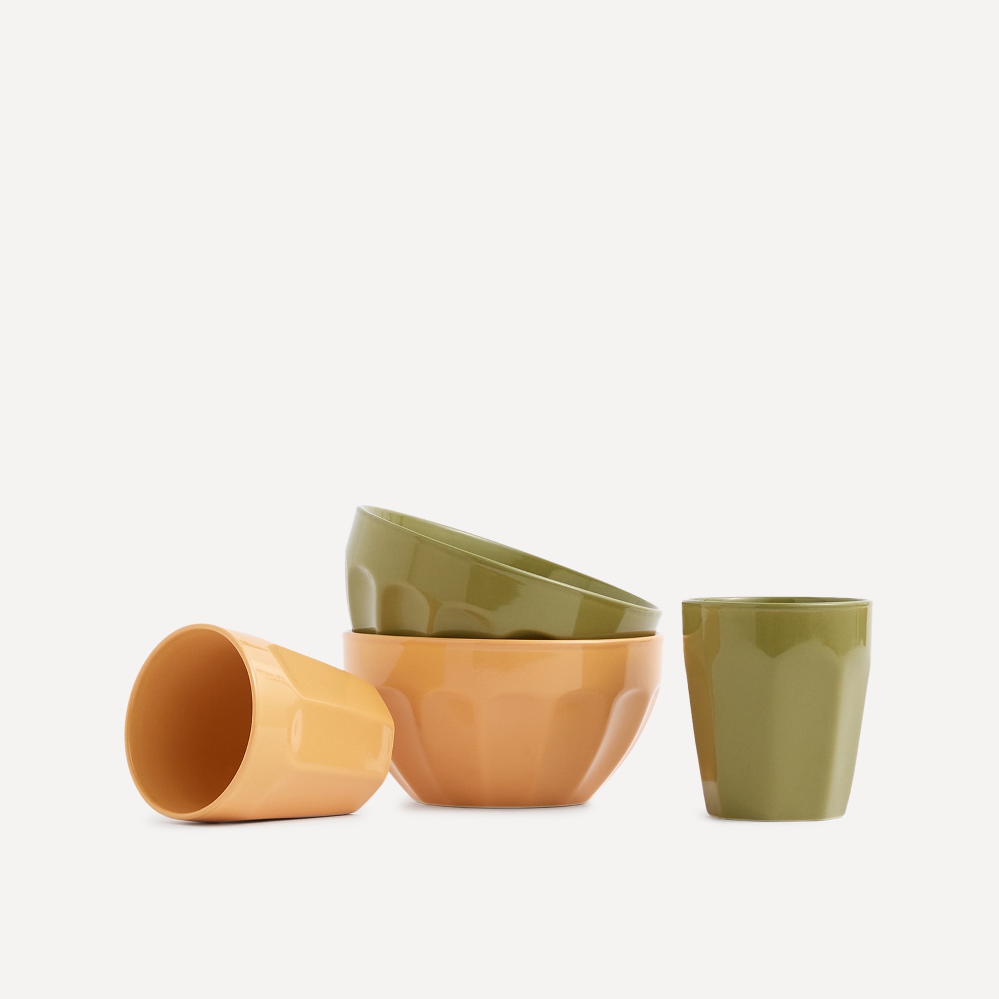 Bowl liso Aran Basics El Corte Inglés Verde oscuro-4