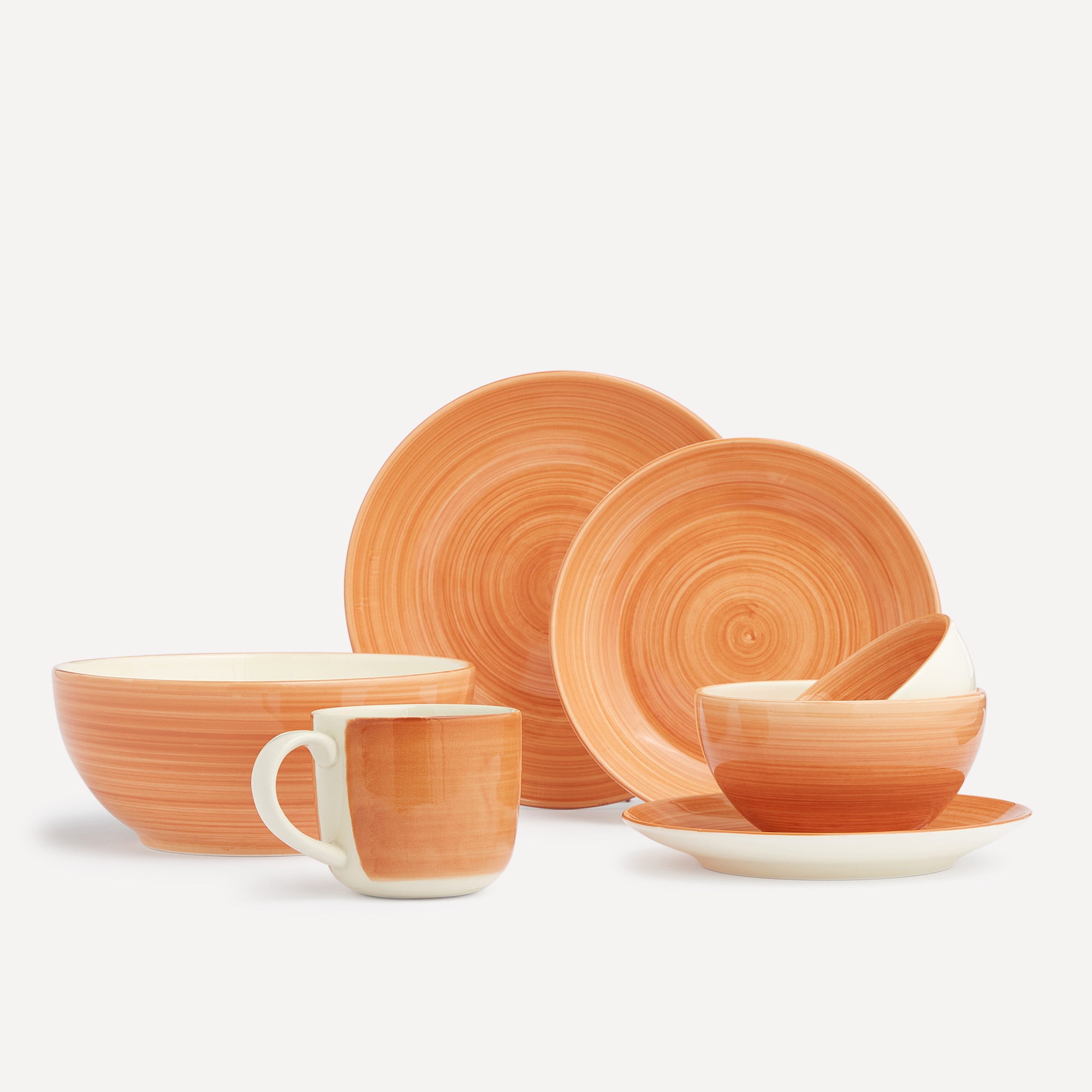 Tigela Spinwash - 15 cm Laranja-telha-4