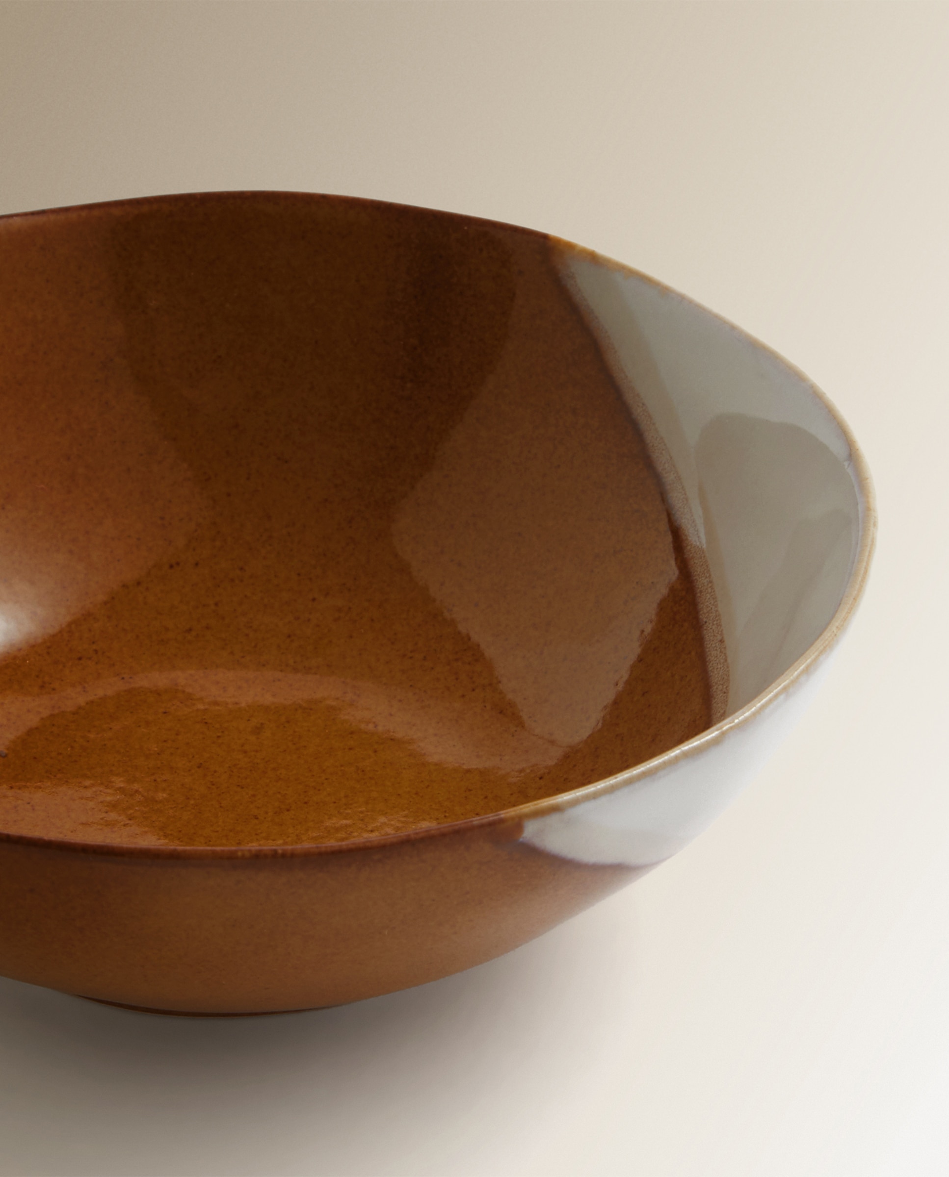 Bowl redondo de cerámica Electro Room - El Corte Inglés - Marrón 13 cm Marrón-2