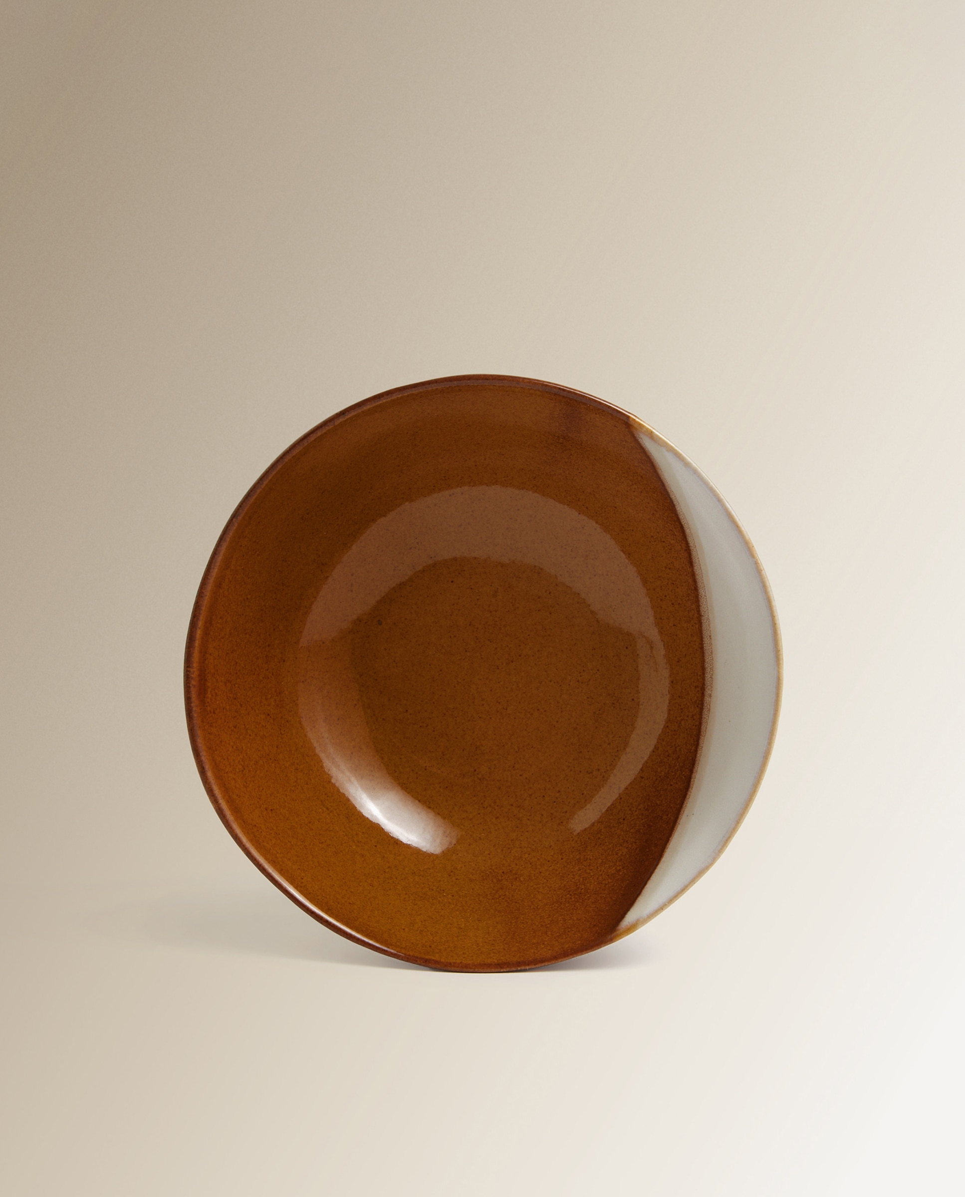 Bowl redondo de cerámica Electro Room - El Corte Inglés - Marrón 13 cm Marrón-3