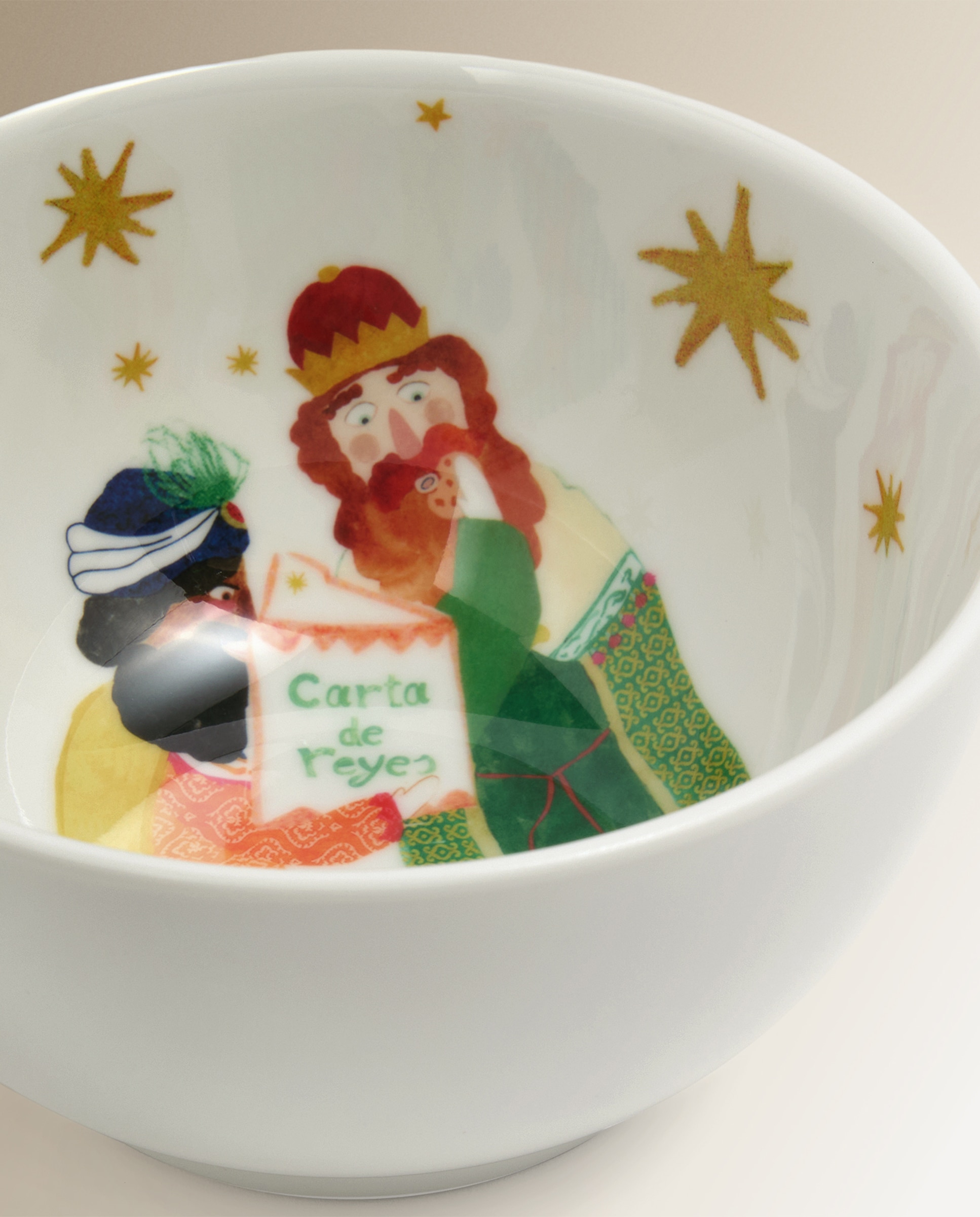 Tigela de Melamina Reis Magos Natal Multicolor-3