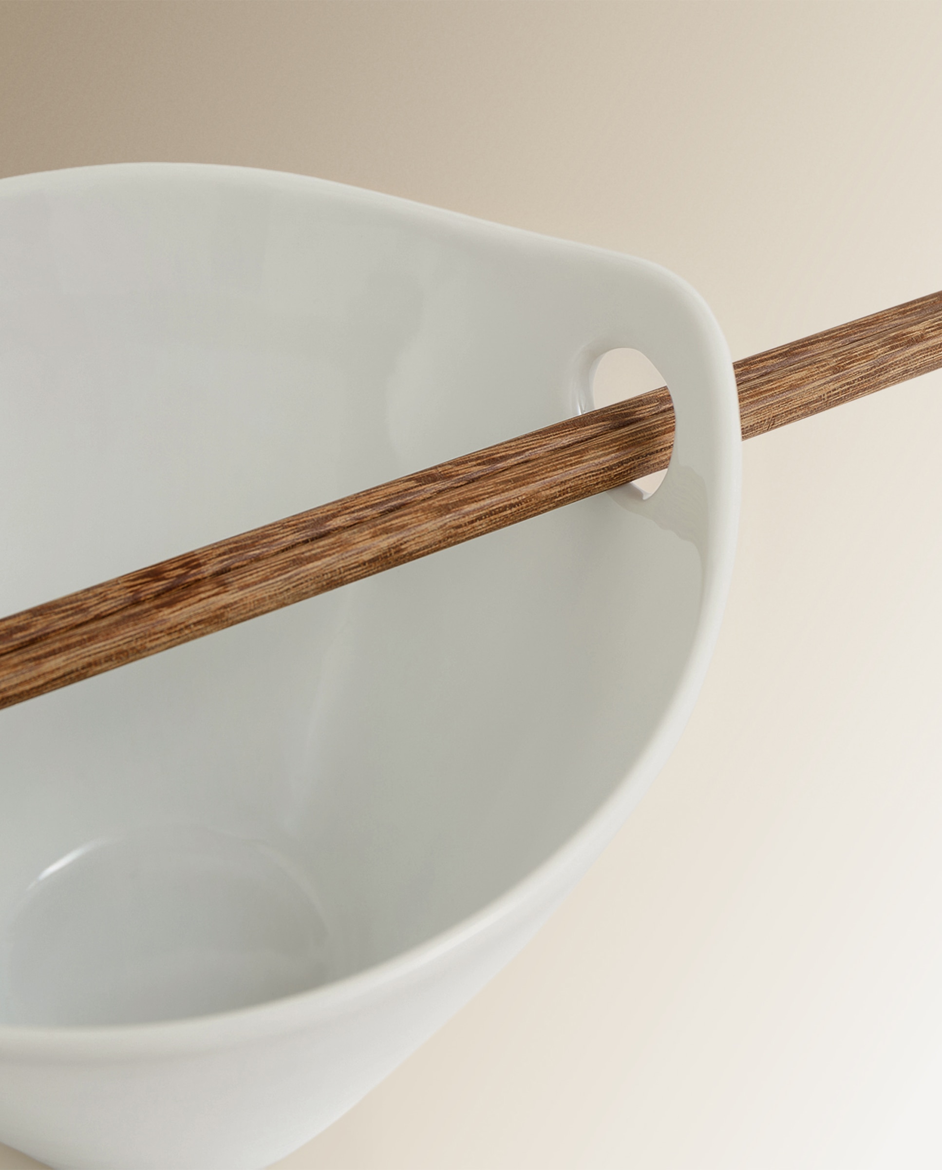 Tigela de Ramen com Pauzinhos Universal Branco-2