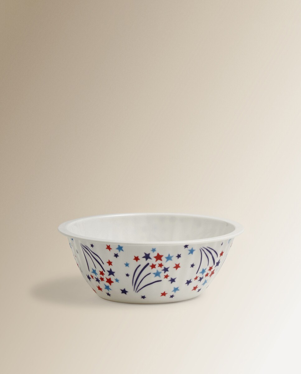 Bowl de melamina 4 de julio Basics El Corte Inglés Multicolor-1