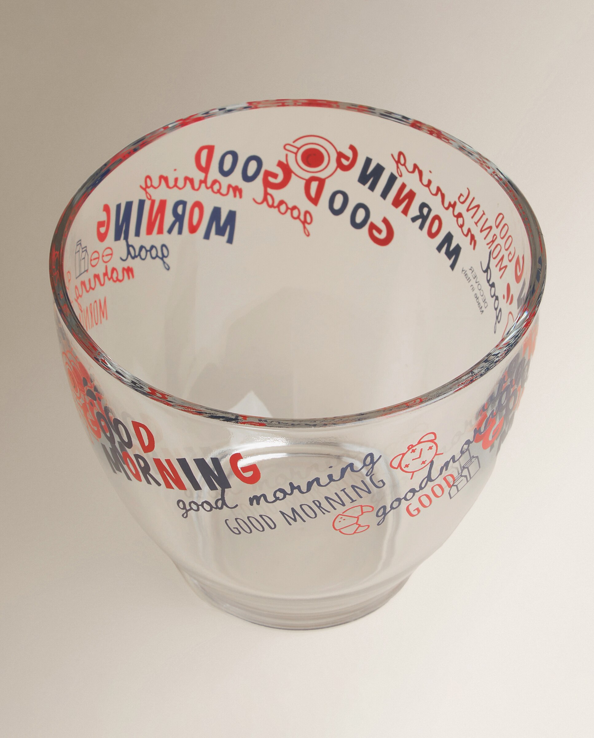 Bowl de vidrio Good Morning Basics El Corte Inglés Multicolor-3