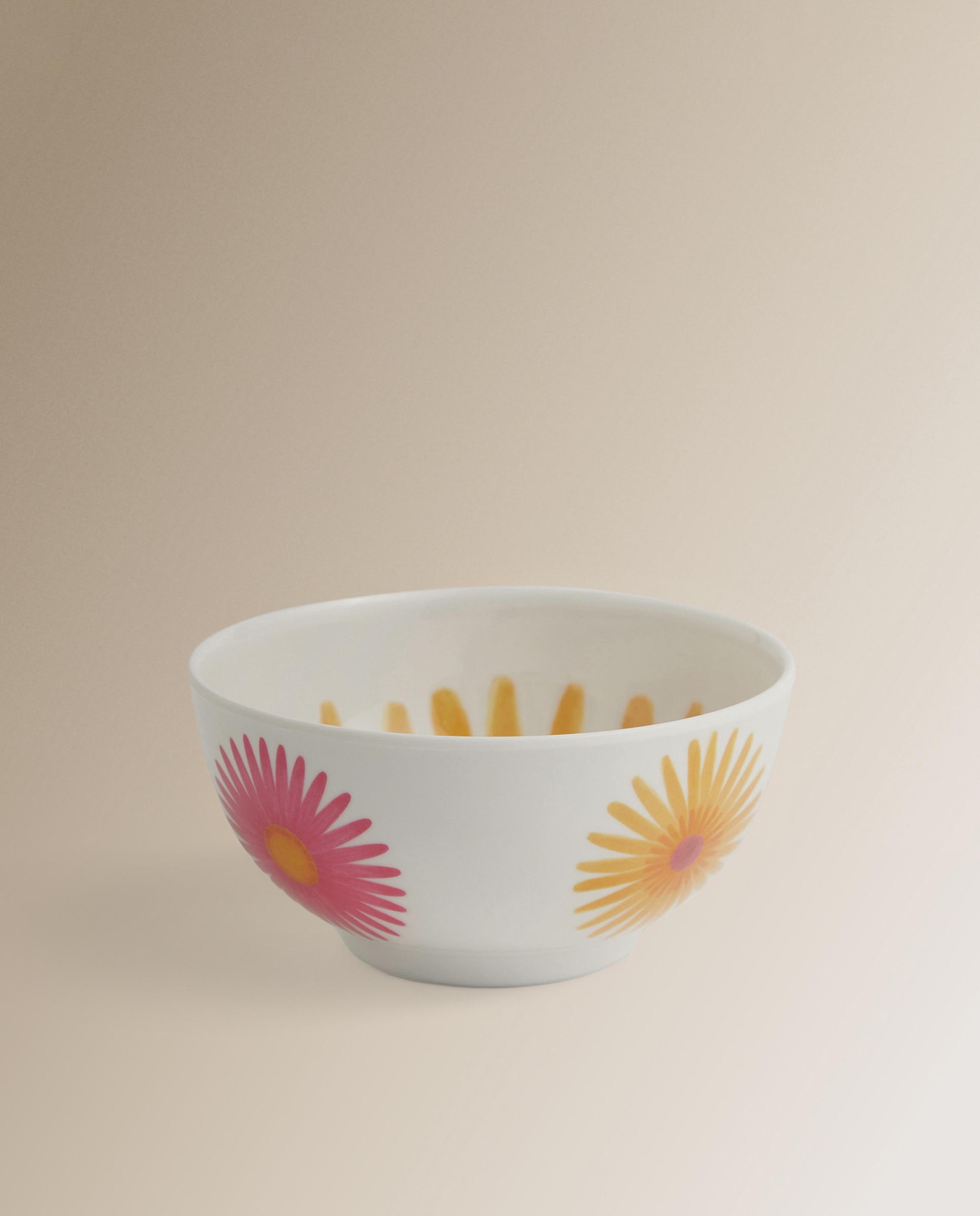 Bowl de melamina Flower Market Basics El Corte Inglés Amarillo-1
