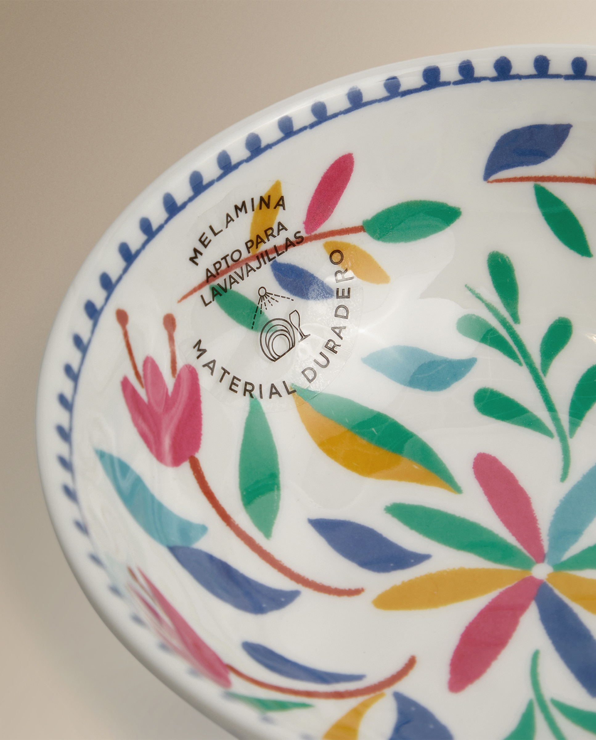 Bowl de melamina Jalisco Basics El Corte Inglés Multicolor-5