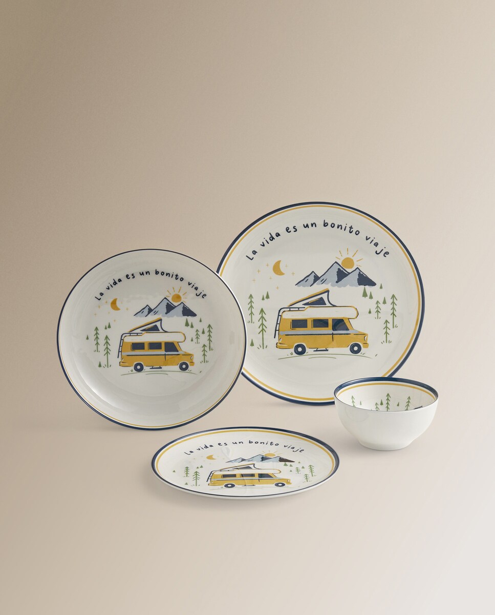 Bowl de melamina Viaje Basics El Corte Inglés Multicolor-5