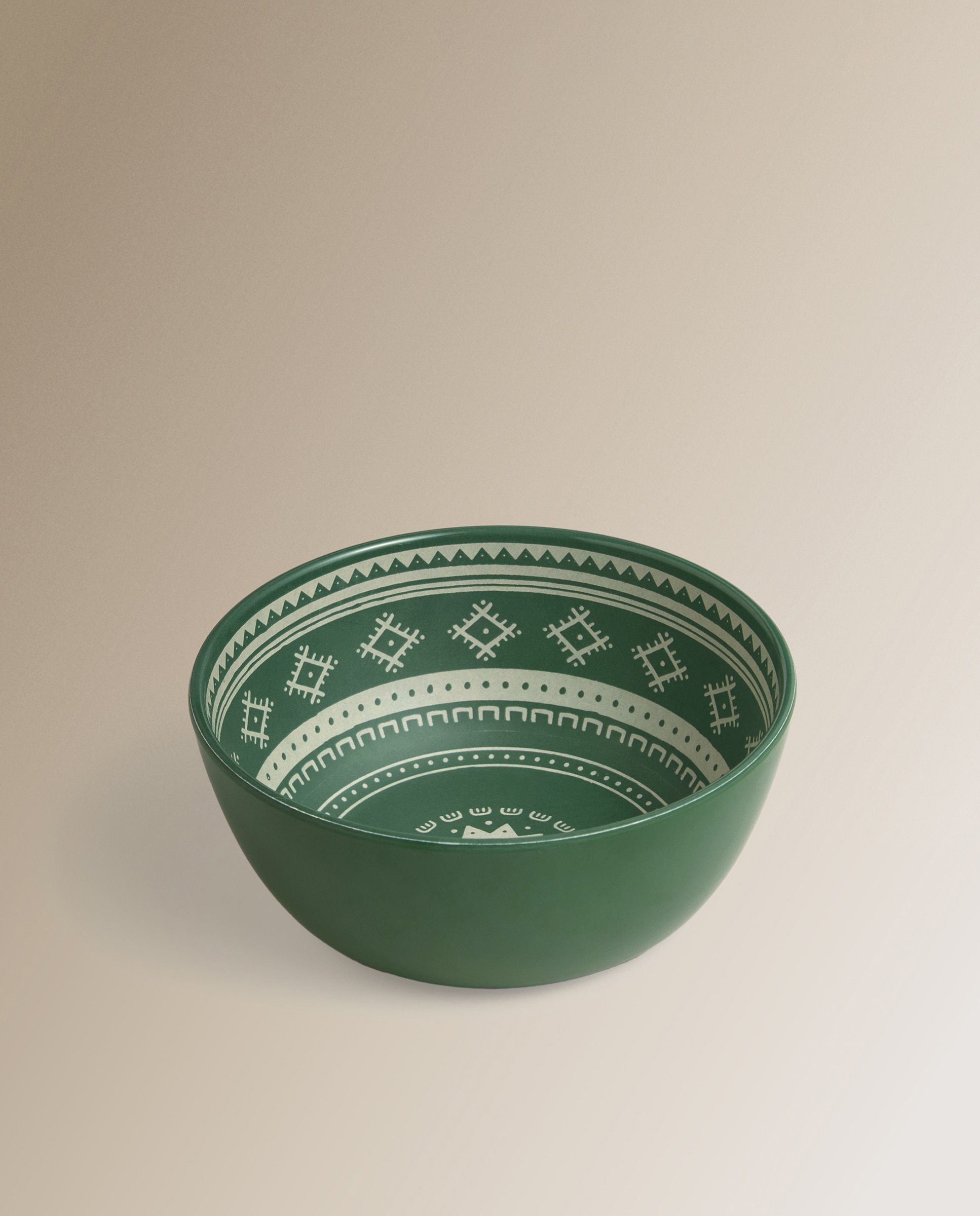 Bowl de melamina Oaxaca Basics El Corte Inglés Verde-1