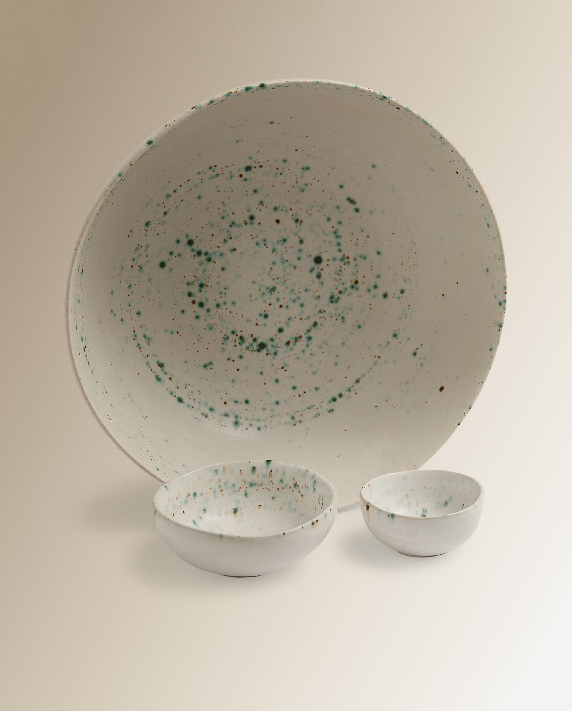 Tigela Mahón às Bolinhas Branco-4