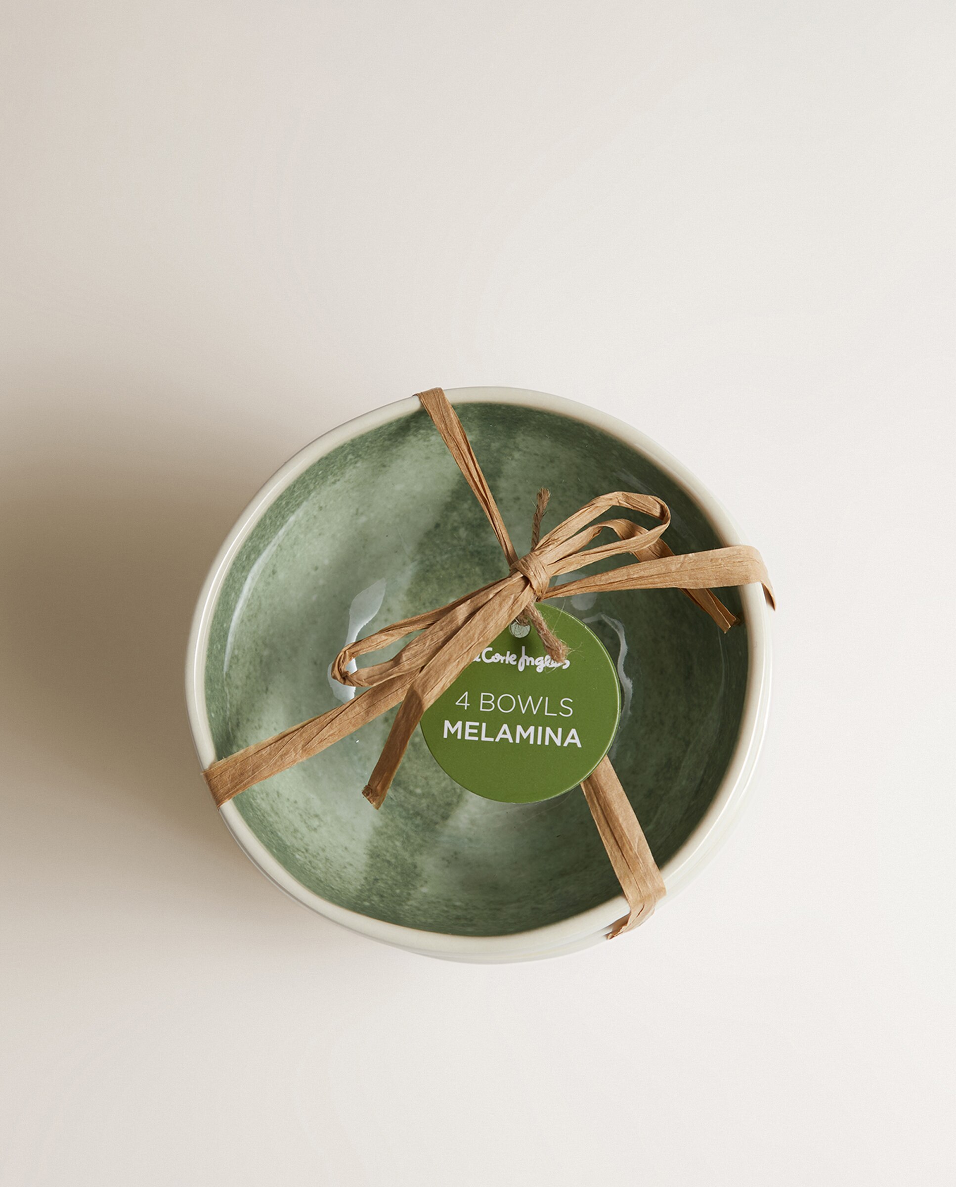Conjunto de 4 Tigelas de Melamina Sarlat Verde-4