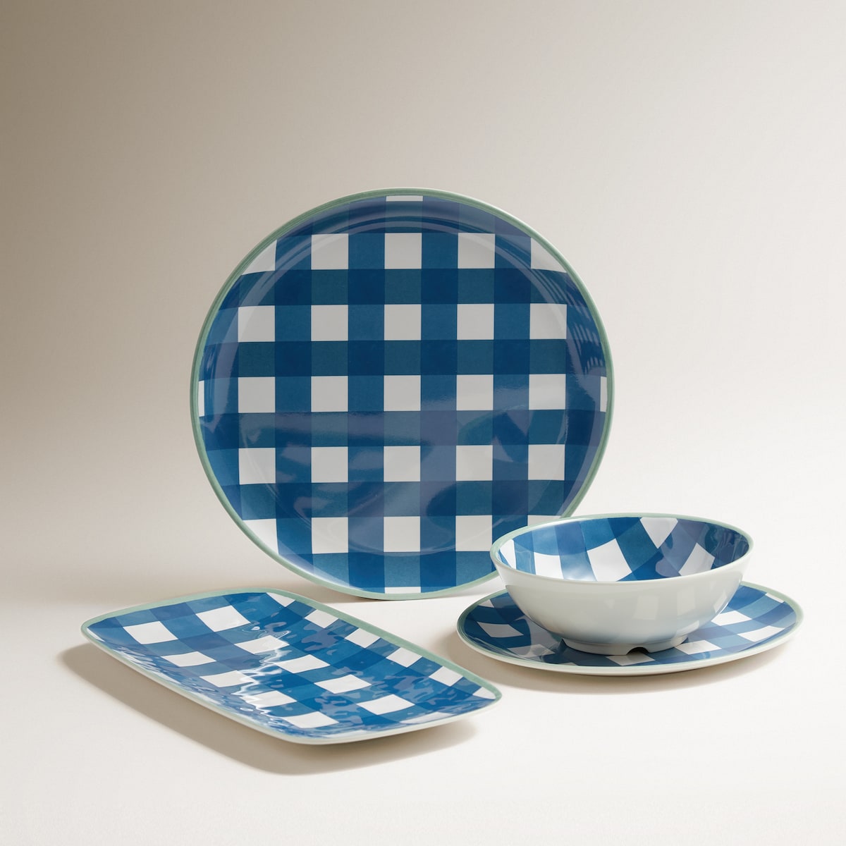 Tigela de Melamina Nica Campo e Praia Azul-6